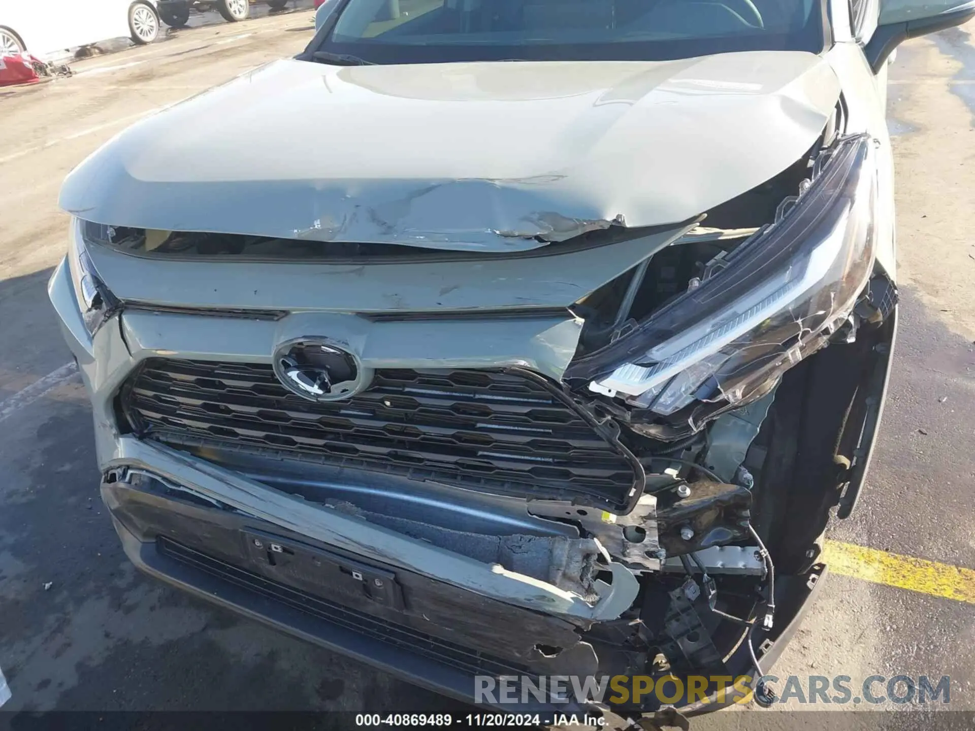 6 Photograph of a damaged car 2T3C1RFV8NW192563 TOYOTA RAV4 2022
