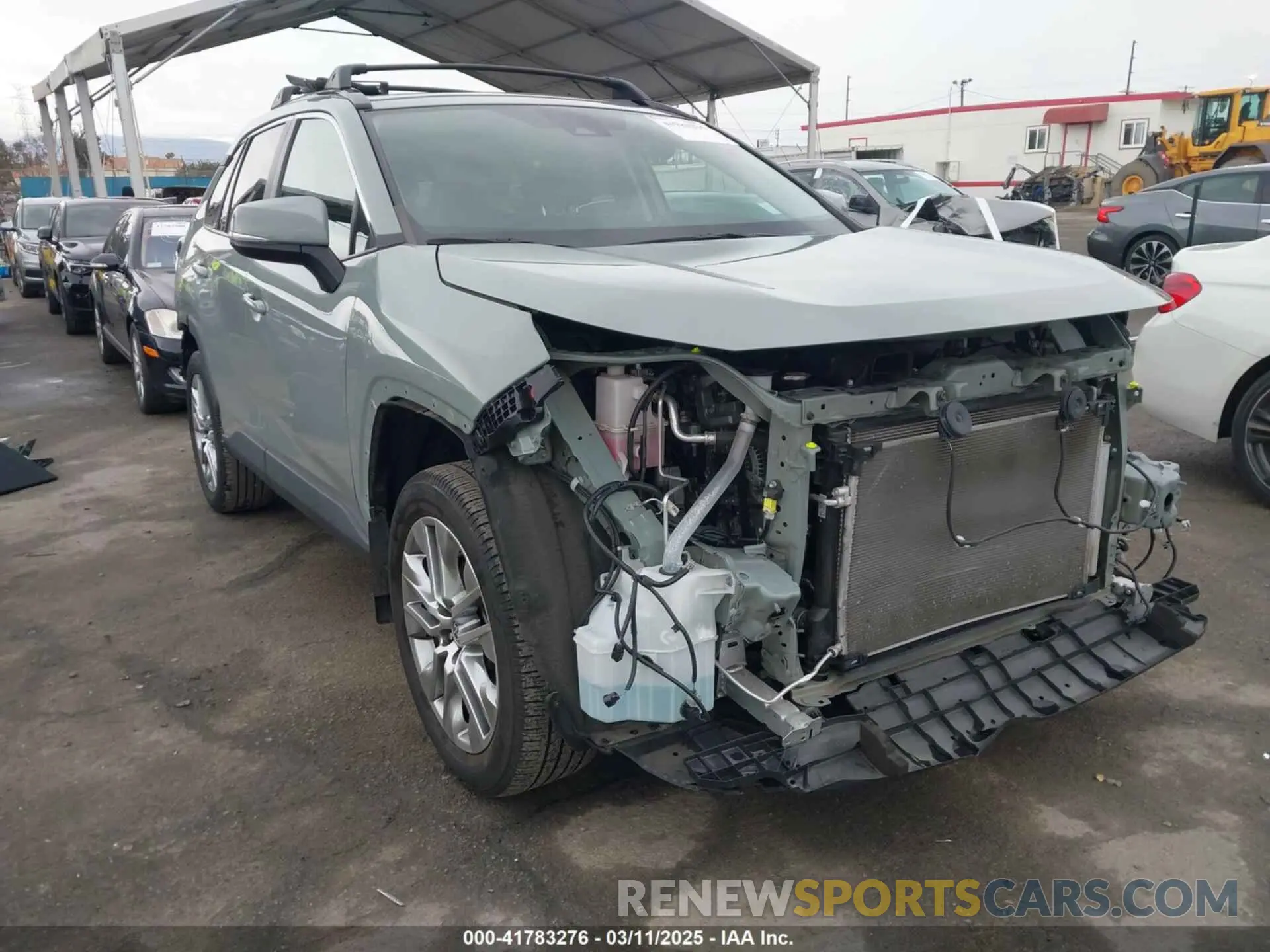 1 Фотография поврежденного автомобиля 2T3C1RFV8NW236772 TOYOTA RAV4 2022