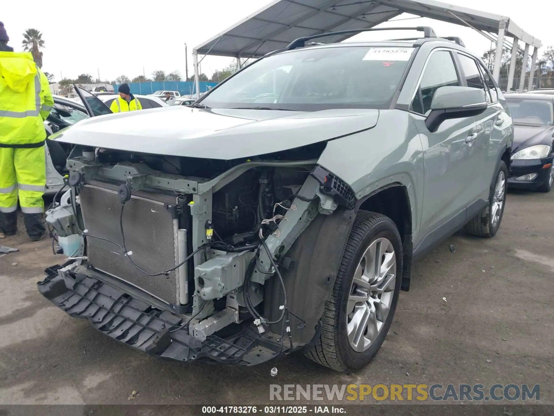 2 Фотография поврежденного автомобиля 2T3C1RFV8NW236772 TOYOTA RAV4 2022