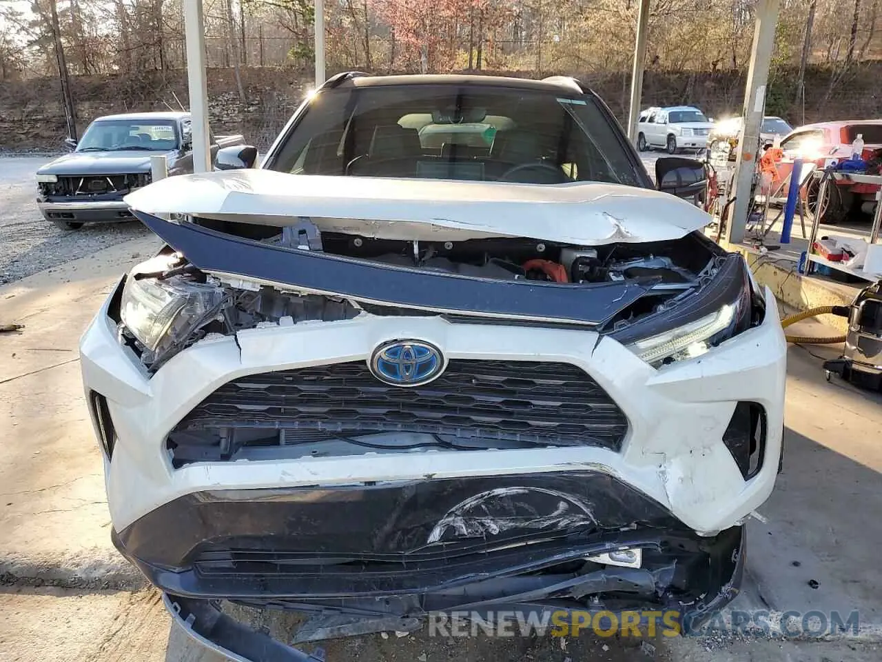 5 Фотография поврежденного автомобиля 2T3E6RFV1NW034401 TOYOTA RAV4 2022