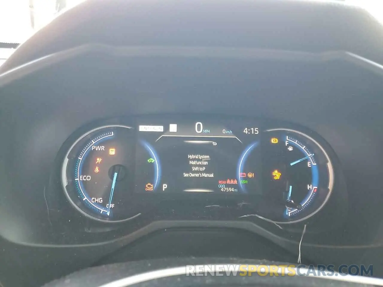 9 Фотография поврежденного автомобиля 2T3E6RFV1NW034401 TOYOTA RAV4 2022