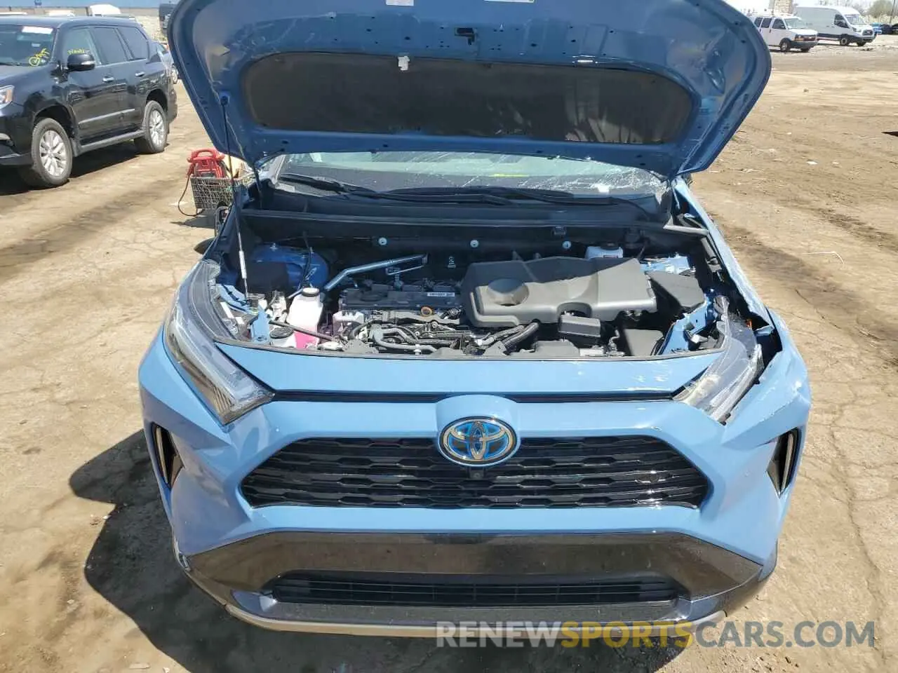 12 Фотография поврежденного автомобиля 2T3E6RFV2NW032205 TOYOTA RAV4 2022