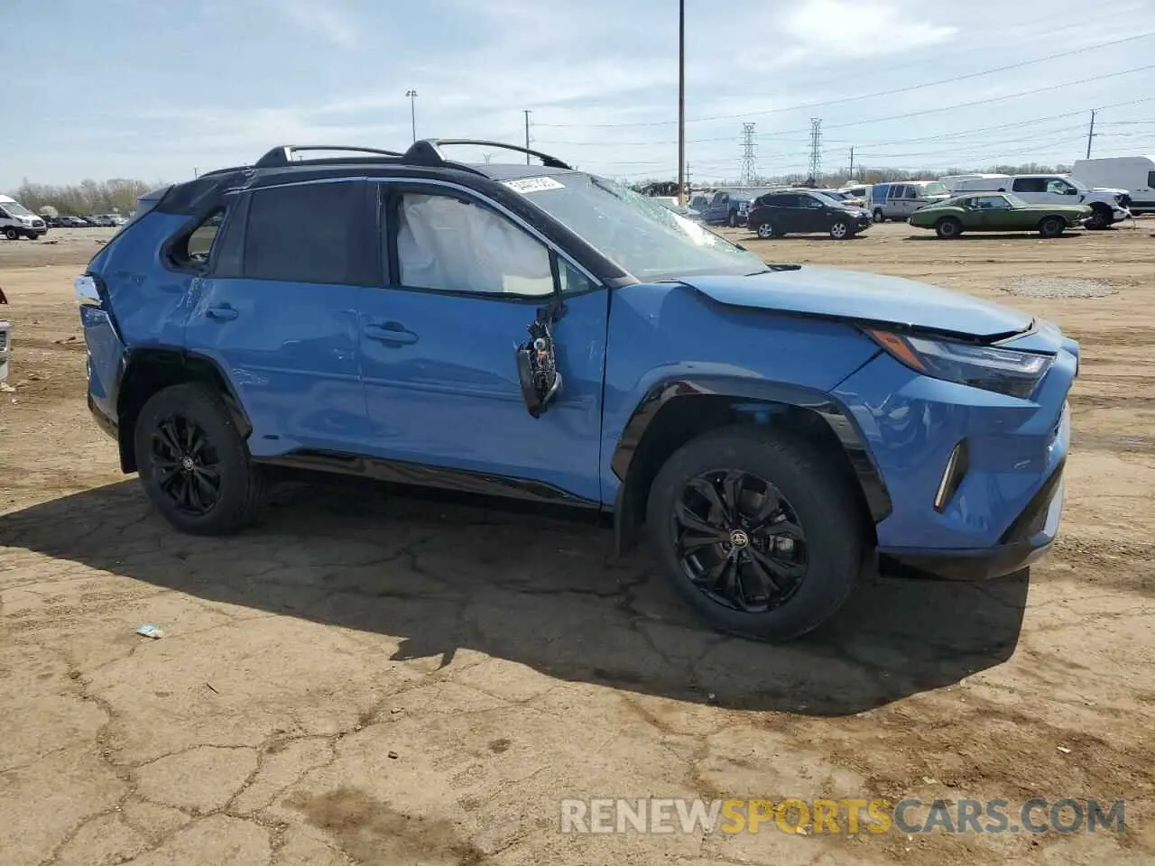 4 Фотография поврежденного автомобиля 2T3E6RFV2NW032205 TOYOTA RAV4 2022
