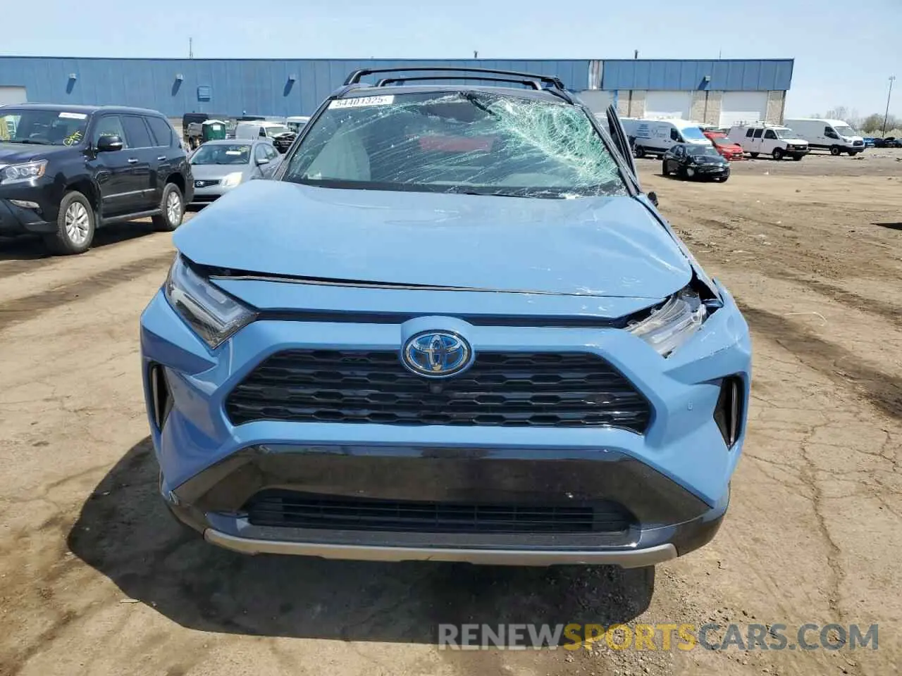 5 Фотография поврежденного автомобиля 2T3E6RFV2NW032205 TOYOTA RAV4 2022