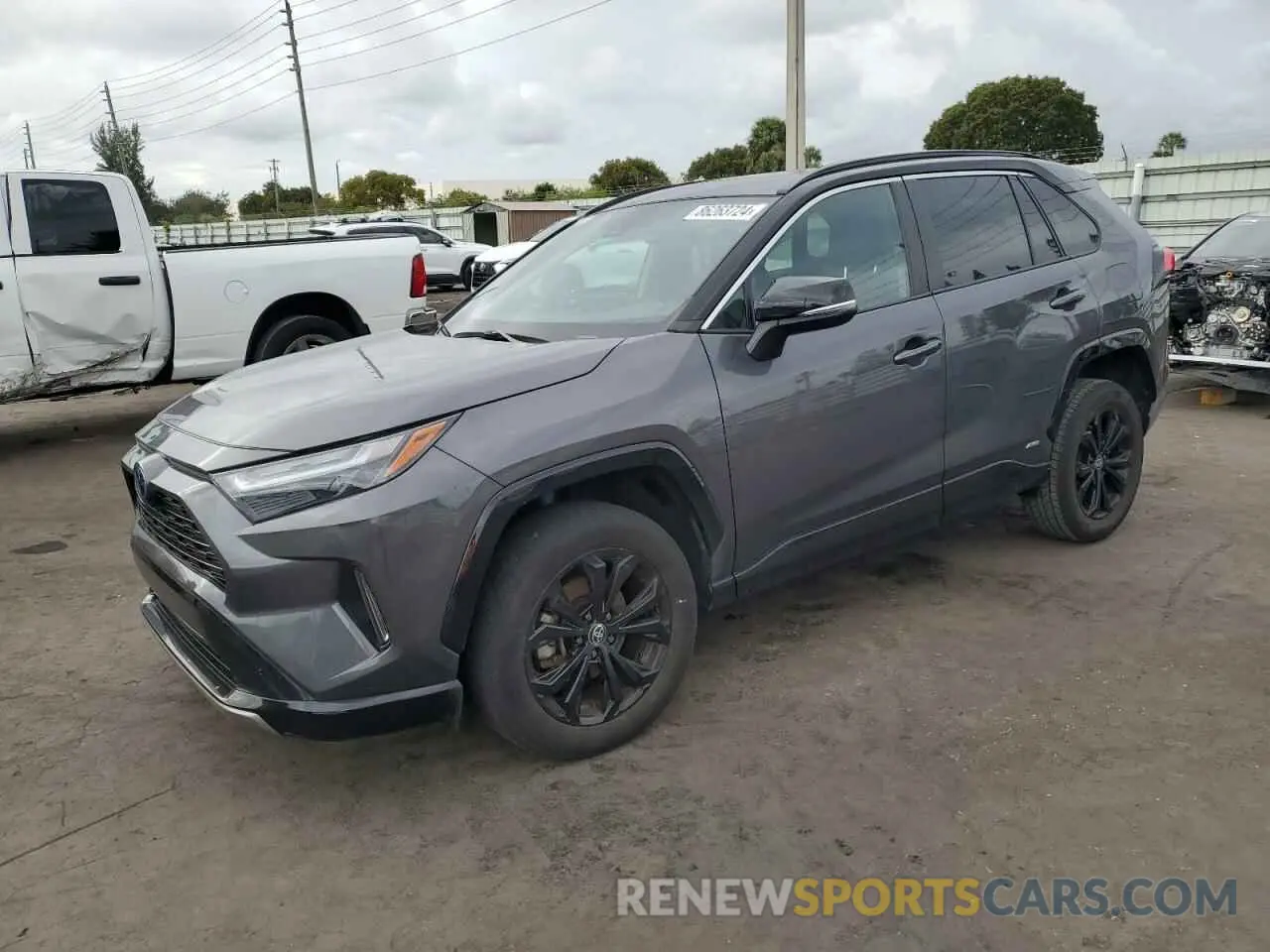 1 Фотография поврежденного автомобиля 2T3E6RFV3NW035713 TOYOTA RAV4 2022