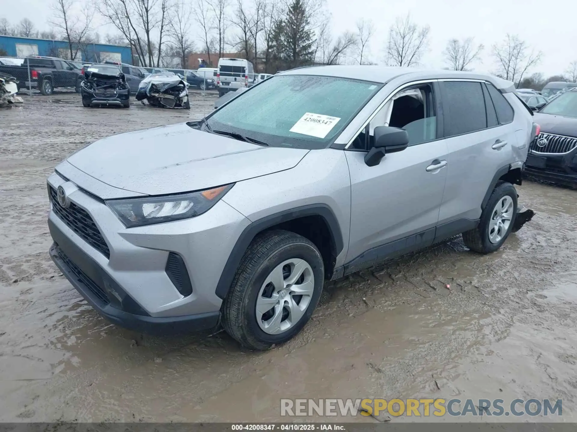 2 Photograph of a damaged car 2T3F1RFV0NC260675 TOYOTA RAV4 2022