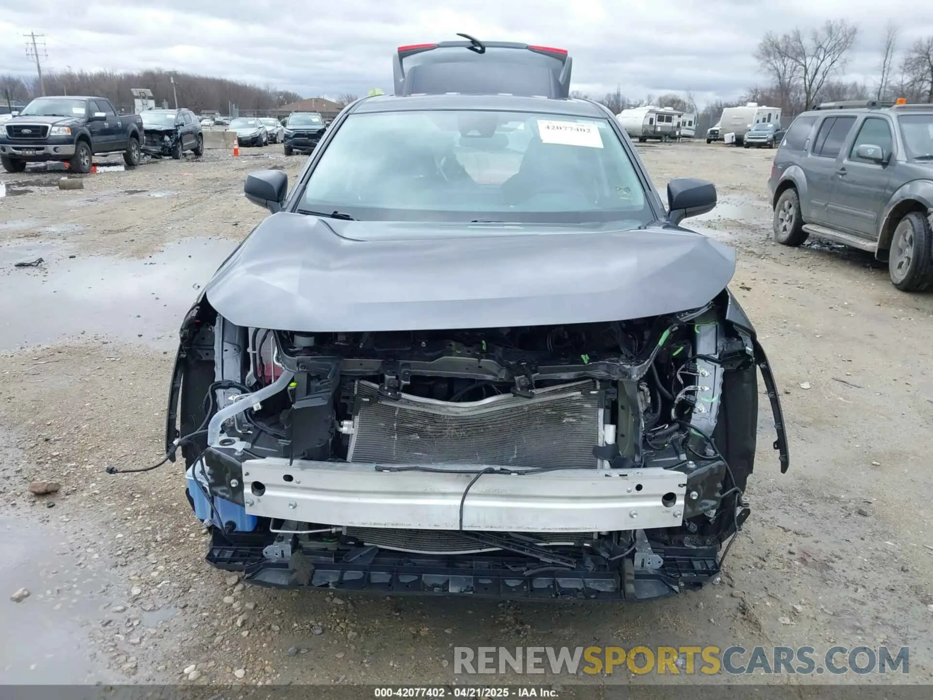 12 Фотография поврежденного автомобиля 2T3F1RFV0NC308188 TOYOTA RAV4 2022