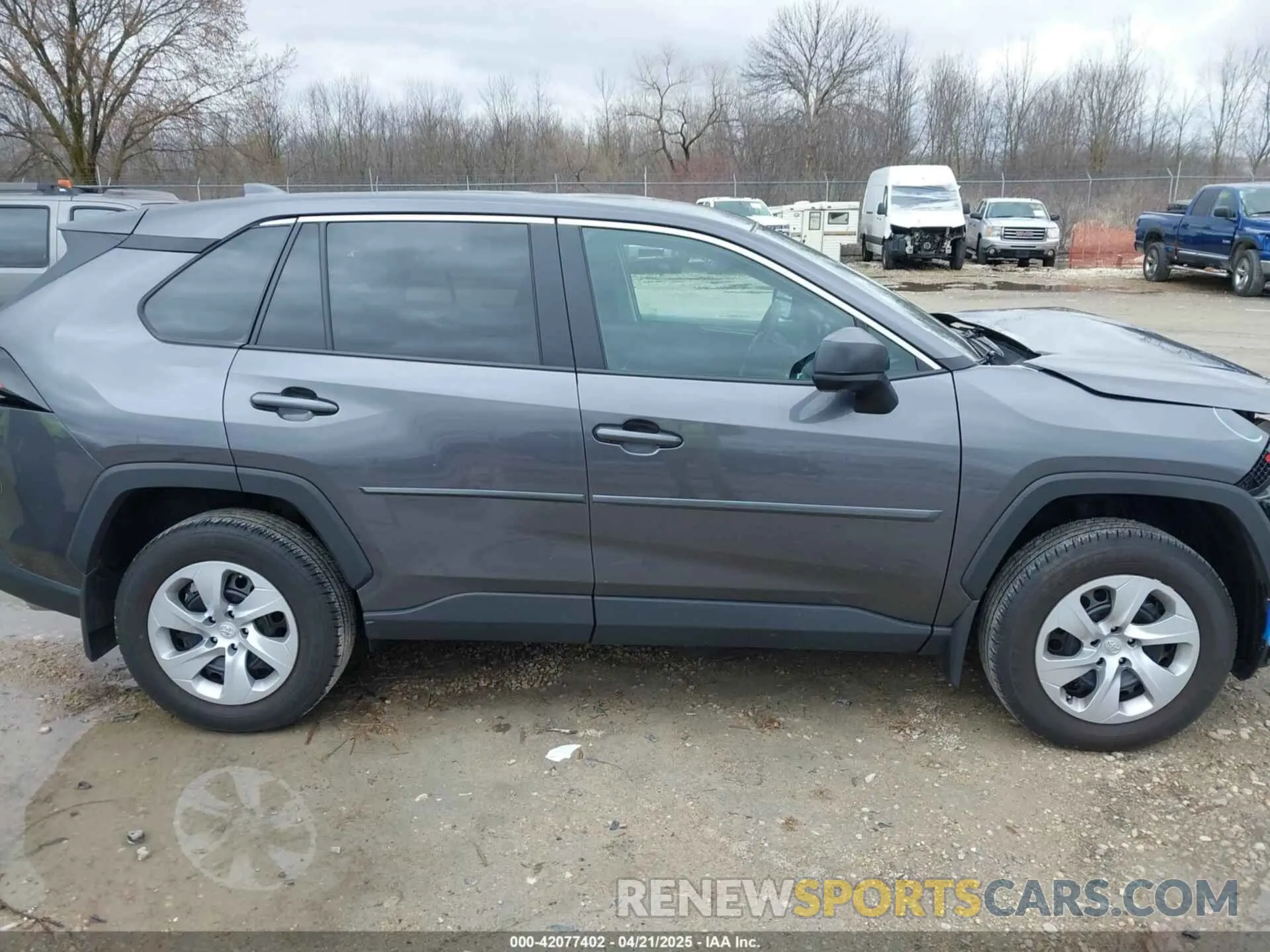 13 Фотография поврежденного автомобиля 2T3F1RFV0NC308188 TOYOTA RAV4 2022