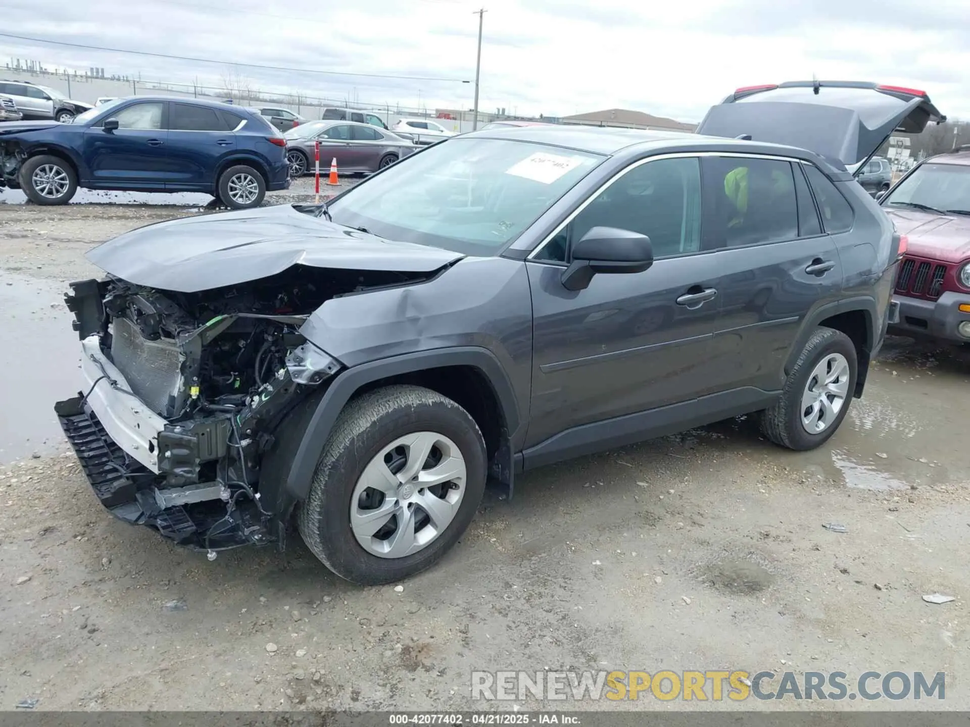 2 Фотография поврежденного автомобиля 2T3F1RFV0NC308188 TOYOTA RAV4 2022
