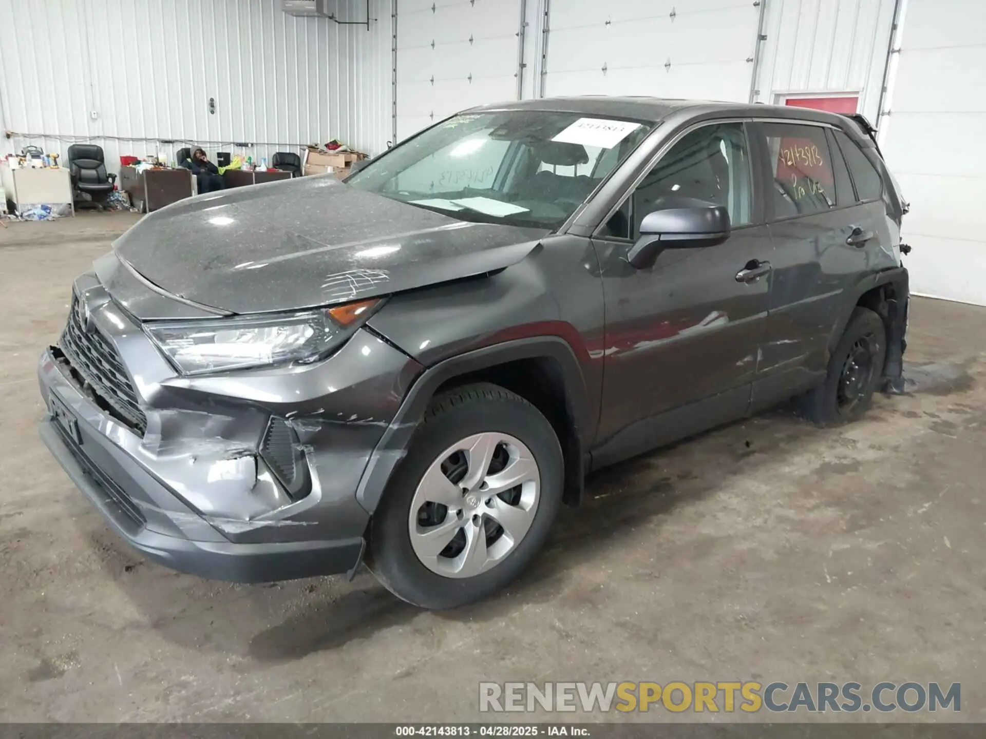 2 Фотография поврежденного автомобиля 2T3F1RFV1NC302089 TOYOTA RAV4 2022
