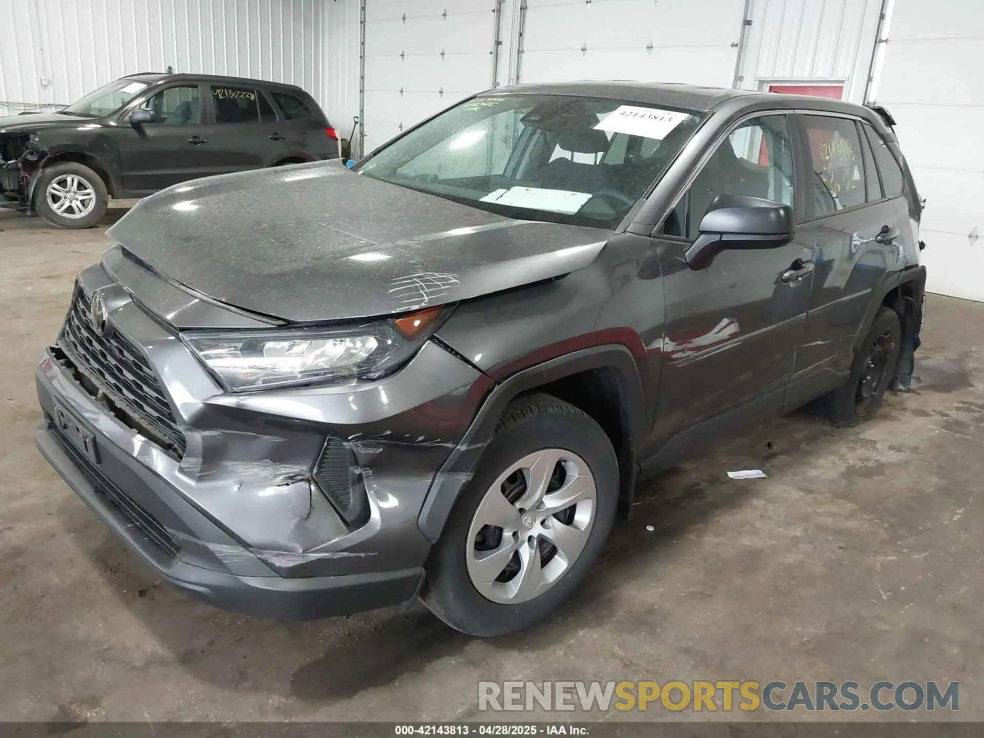6 Фотография поврежденного автомобиля 2T3F1RFV1NC302089 TOYOTA RAV4 2022