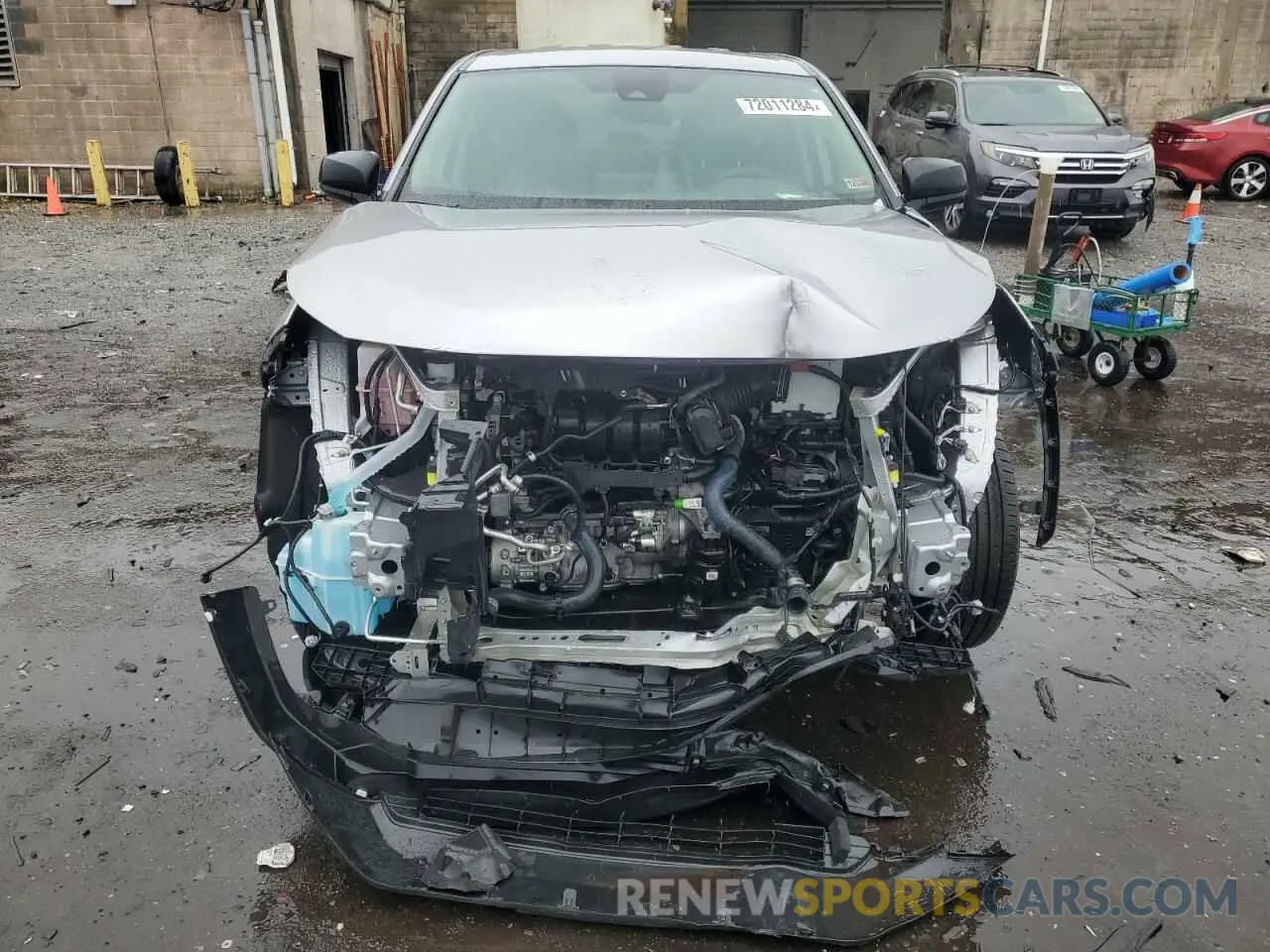 5 Фотография поврежденного автомобиля 2T3F1RFV1NC322102 TOYOTA RAV4 2022