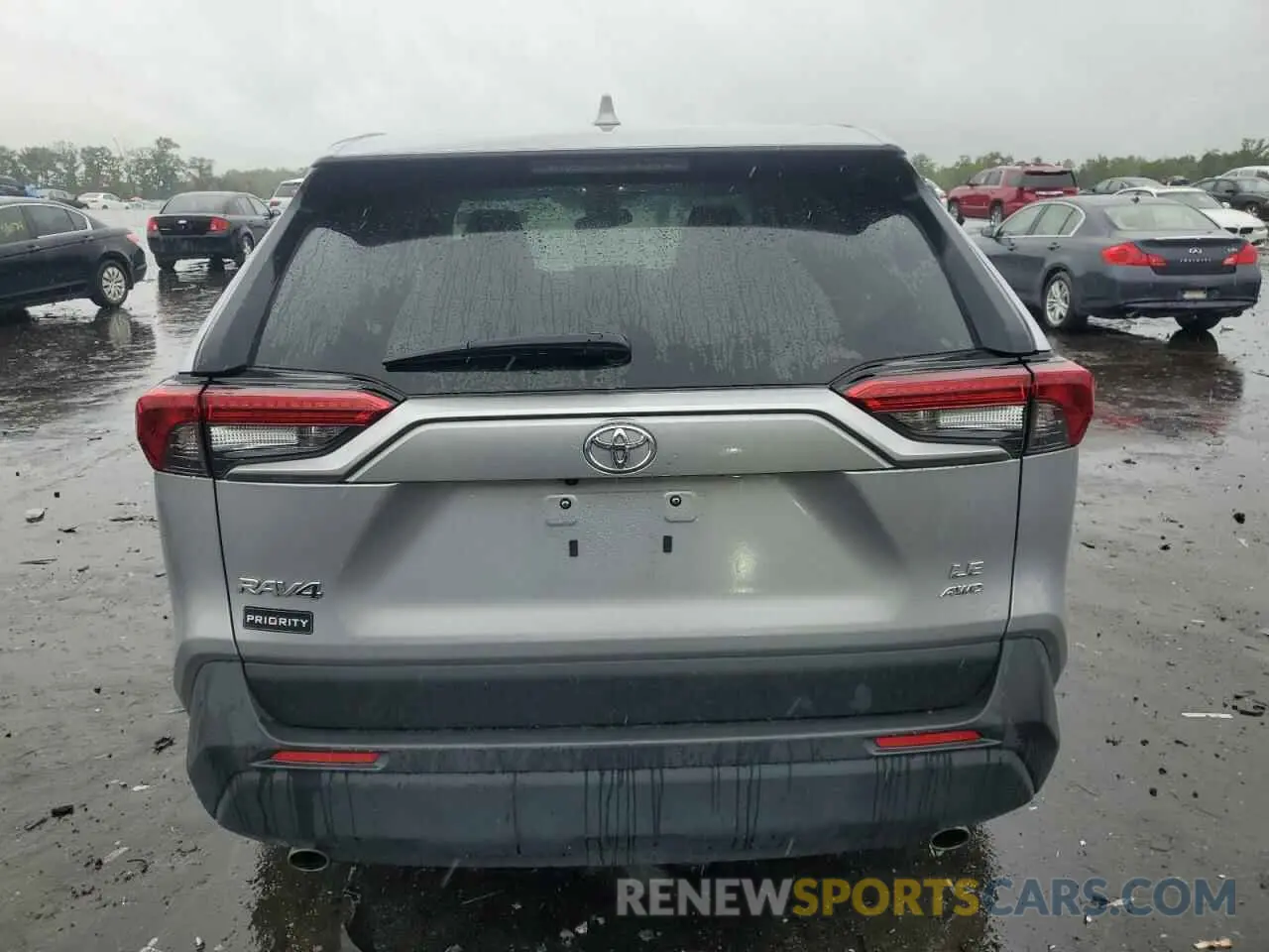 6 Фотография поврежденного автомобиля 2T3F1RFV1NC322102 TOYOTA RAV4 2022
