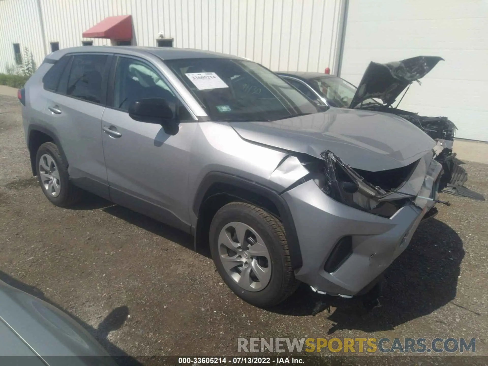1 Photograph of a damaged car 2T3F1RFV1NW256729 TOYOTA RAV4 2022