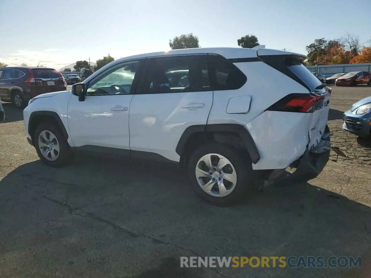 2 Photograph of a damaged car 2T3F1RFV1NW282635 TOYOTA RAV4 2022