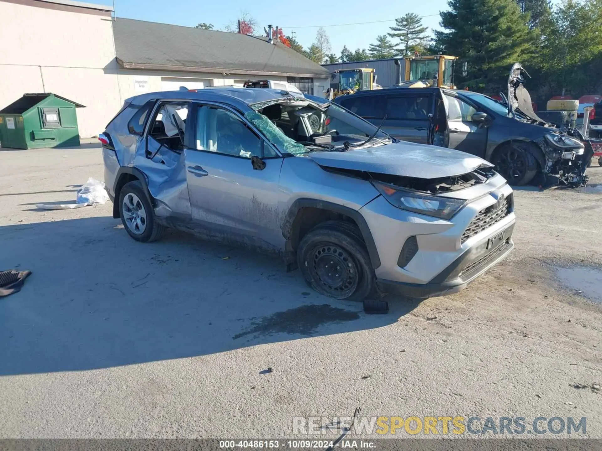 1 Photograph of a damaged car 2T3F1RFV2NC258281 TOYOTA RAV4 2022