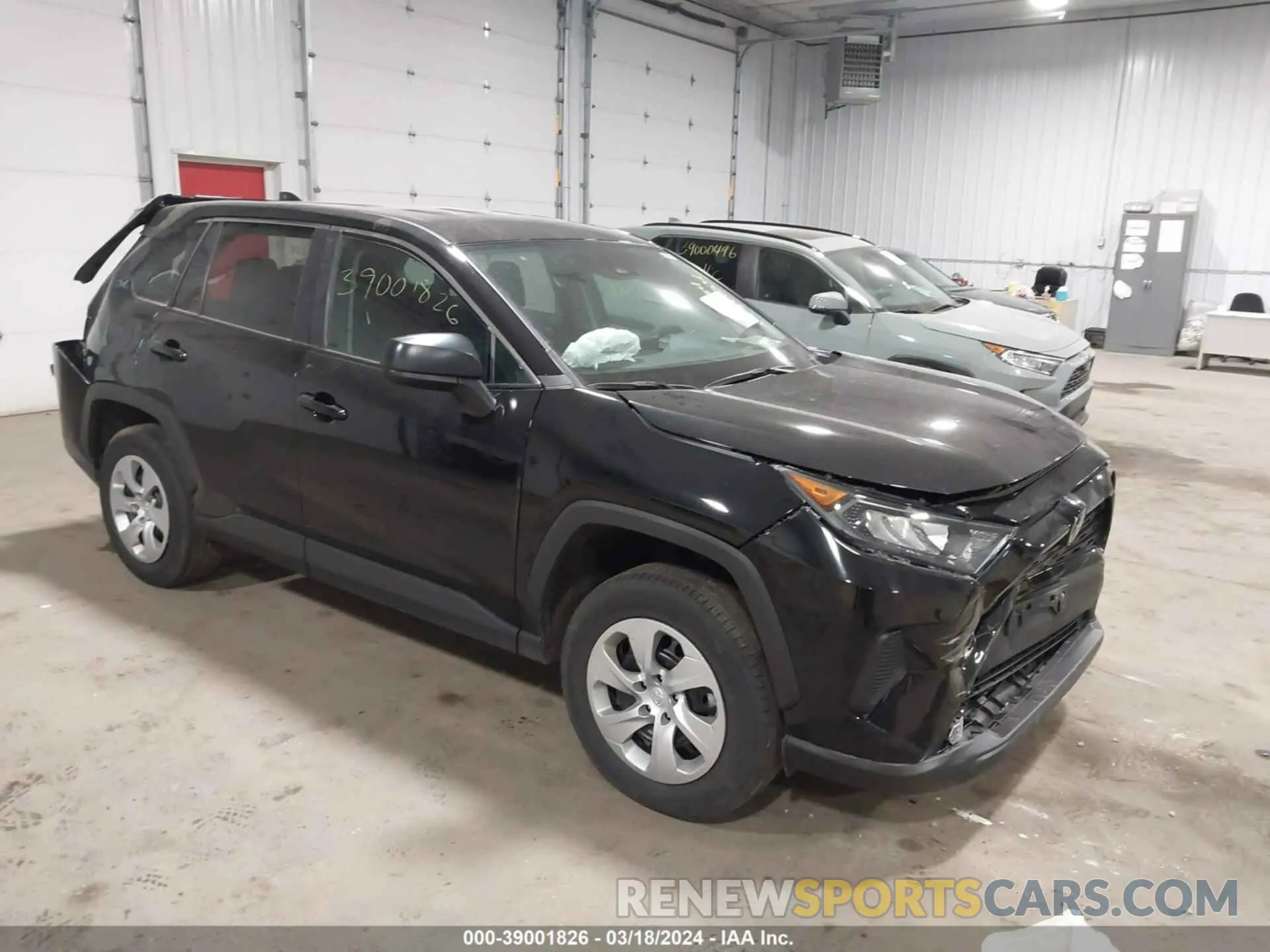 1 Photograph of a damaged car 2T3F1RFV2NC259737 TOYOTA RAV4 2022