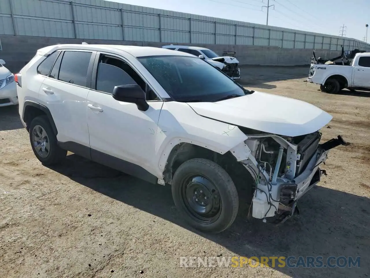 4 Фотография поврежденного автомобиля 2T3F1RFV2NC261438 TOYOTA RAV4 2022