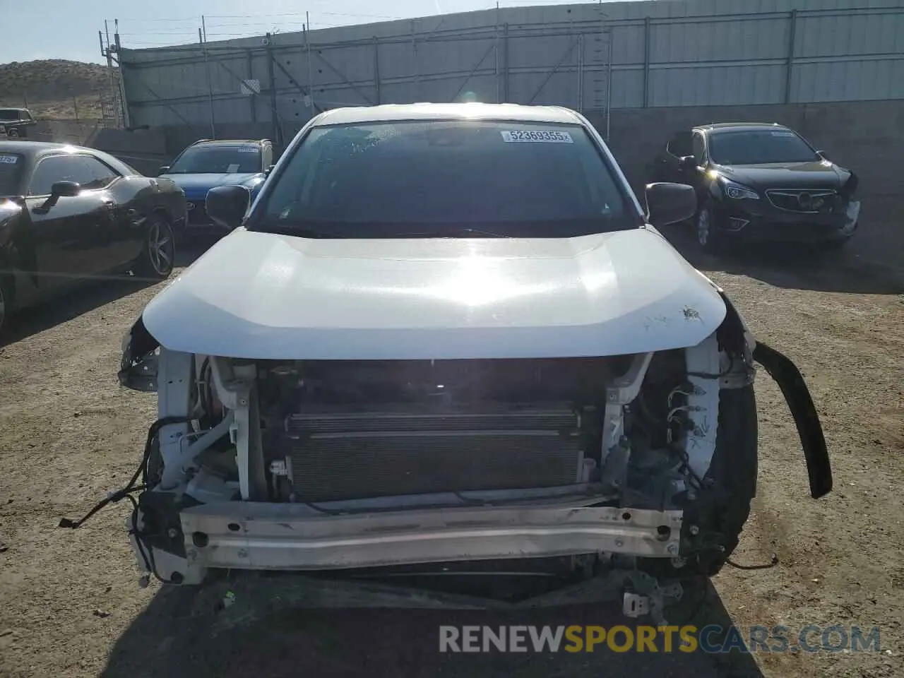 5 Фотография поврежденного автомобиля 2T3F1RFV2NC261438 TOYOTA RAV4 2022