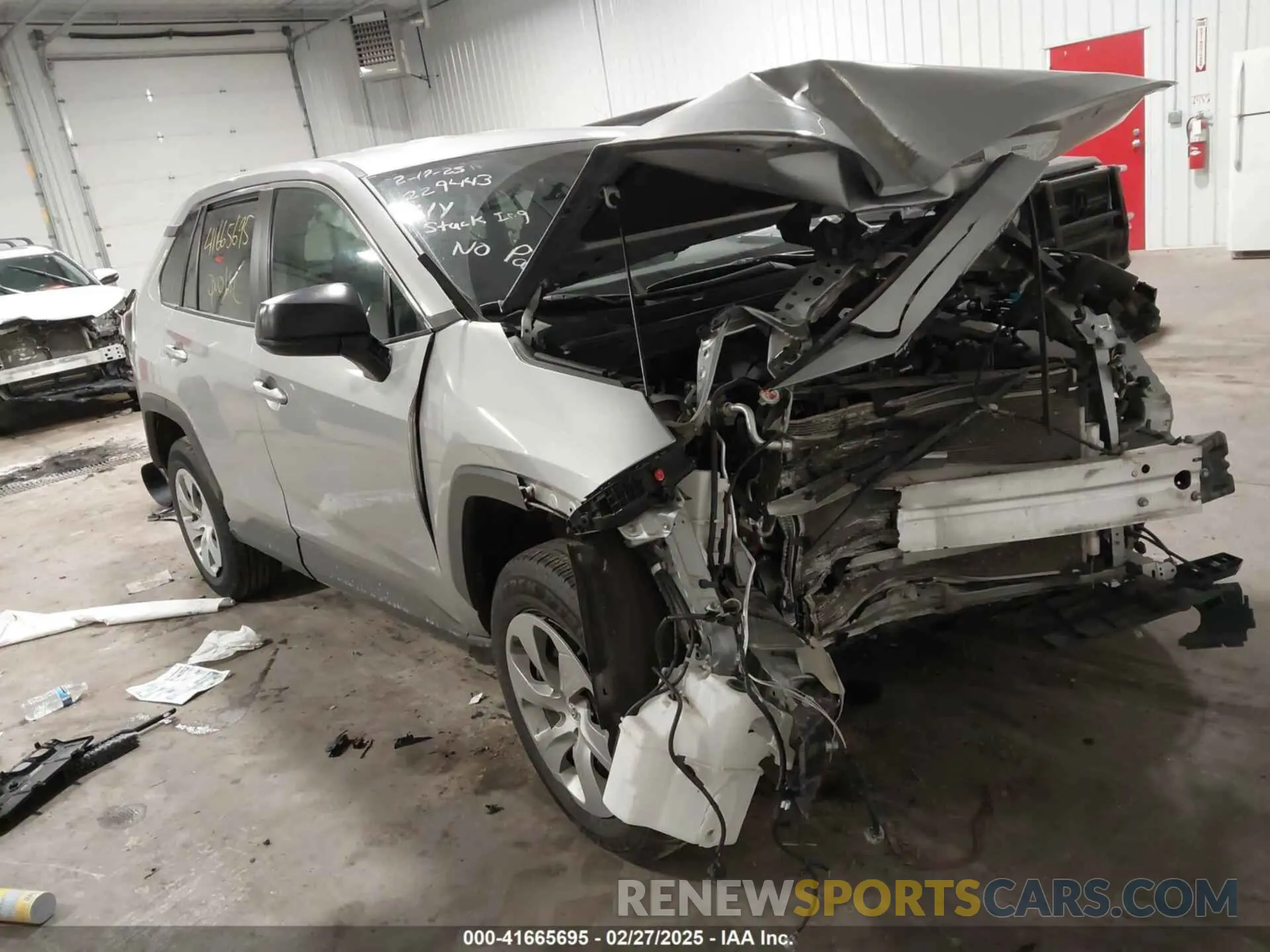1 Фотография поврежденного автомобиля 2T3F1RFV2NW296768 TOYOTA RAV4 2022
