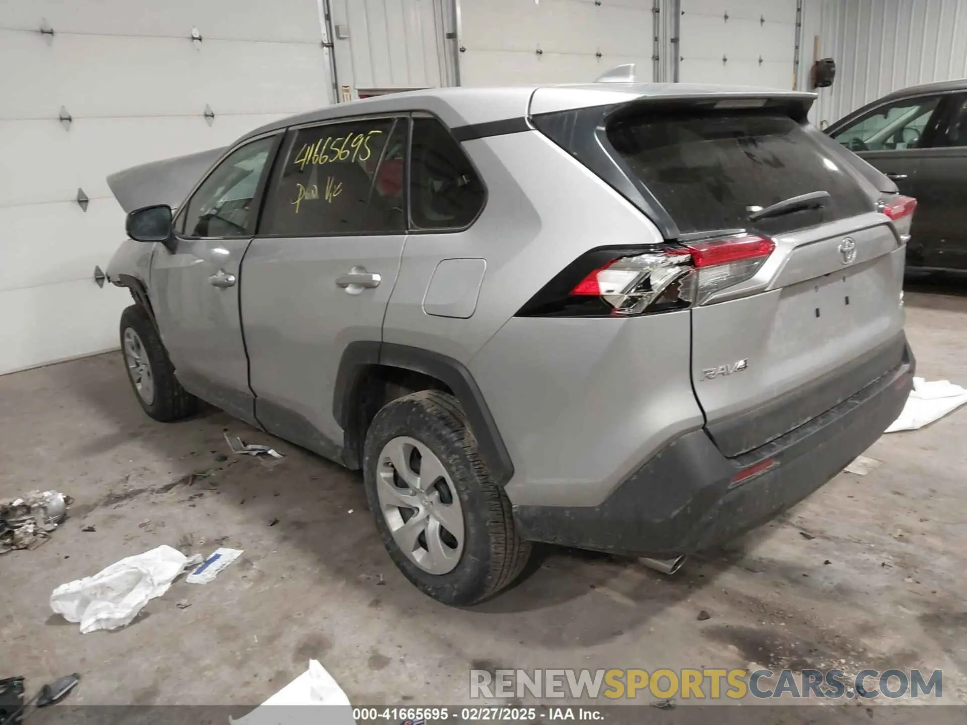 3 Фотография поврежденного автомобиля 2T3F1RFV2NW296768 TOYOTA RAV4 2022