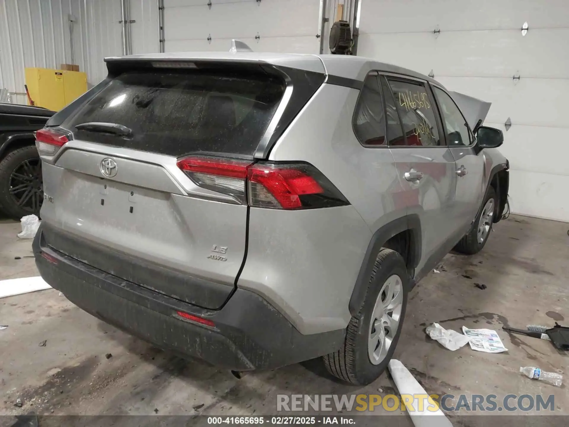 4 Фотография поврежденного автомобиля 2T3F1RFV2NW296768 TOYOTA RAV4 2022