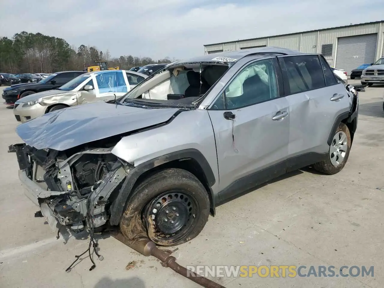 1 Фотография поврежденного автомобиля 2T3F1RFV3NC257141 TOYOTA RAV4 2022