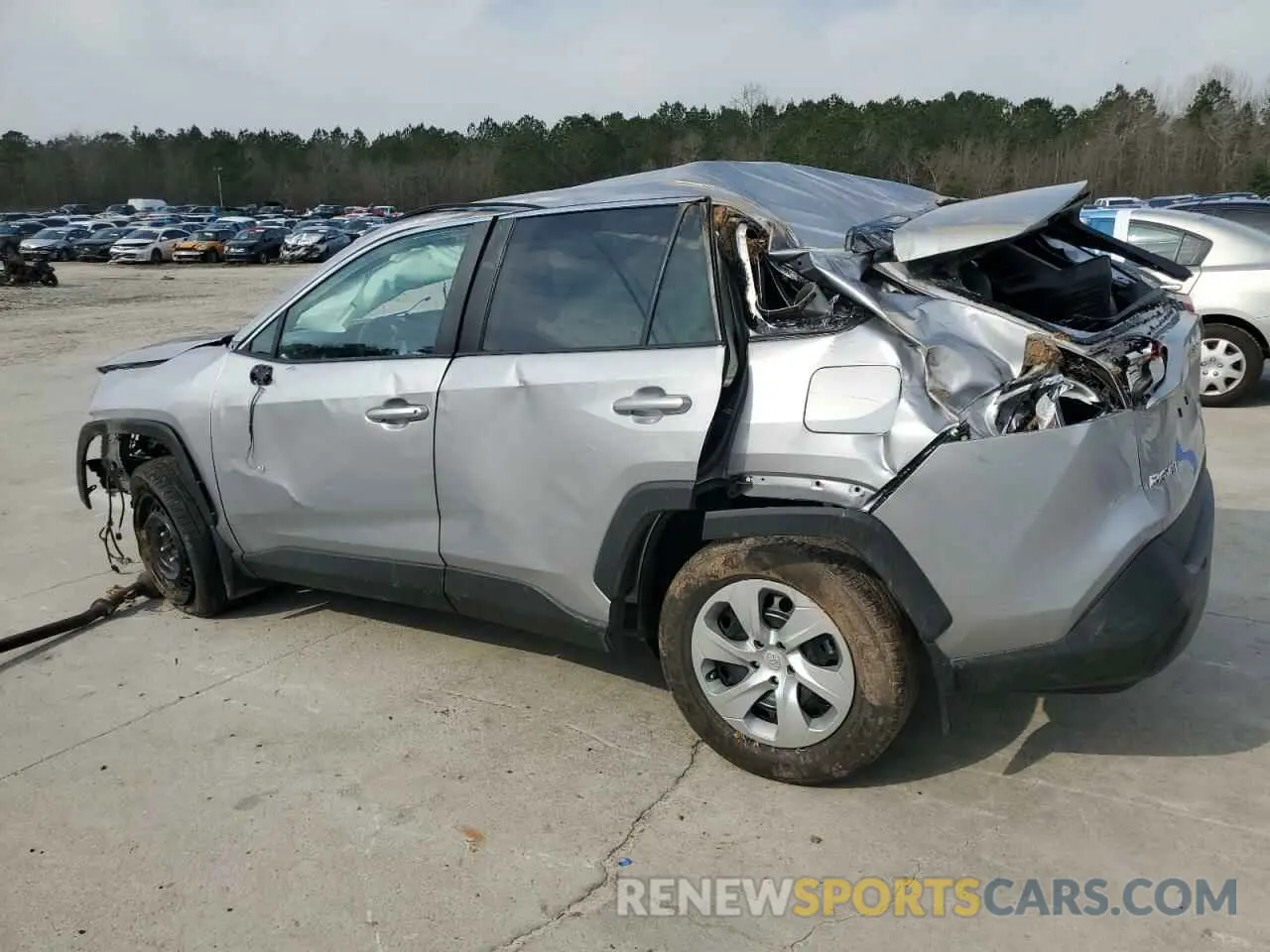 2 Фотография поврежденного автомобиля 2T3F1RFV3NC257141 TOYOTA RAV4 2022