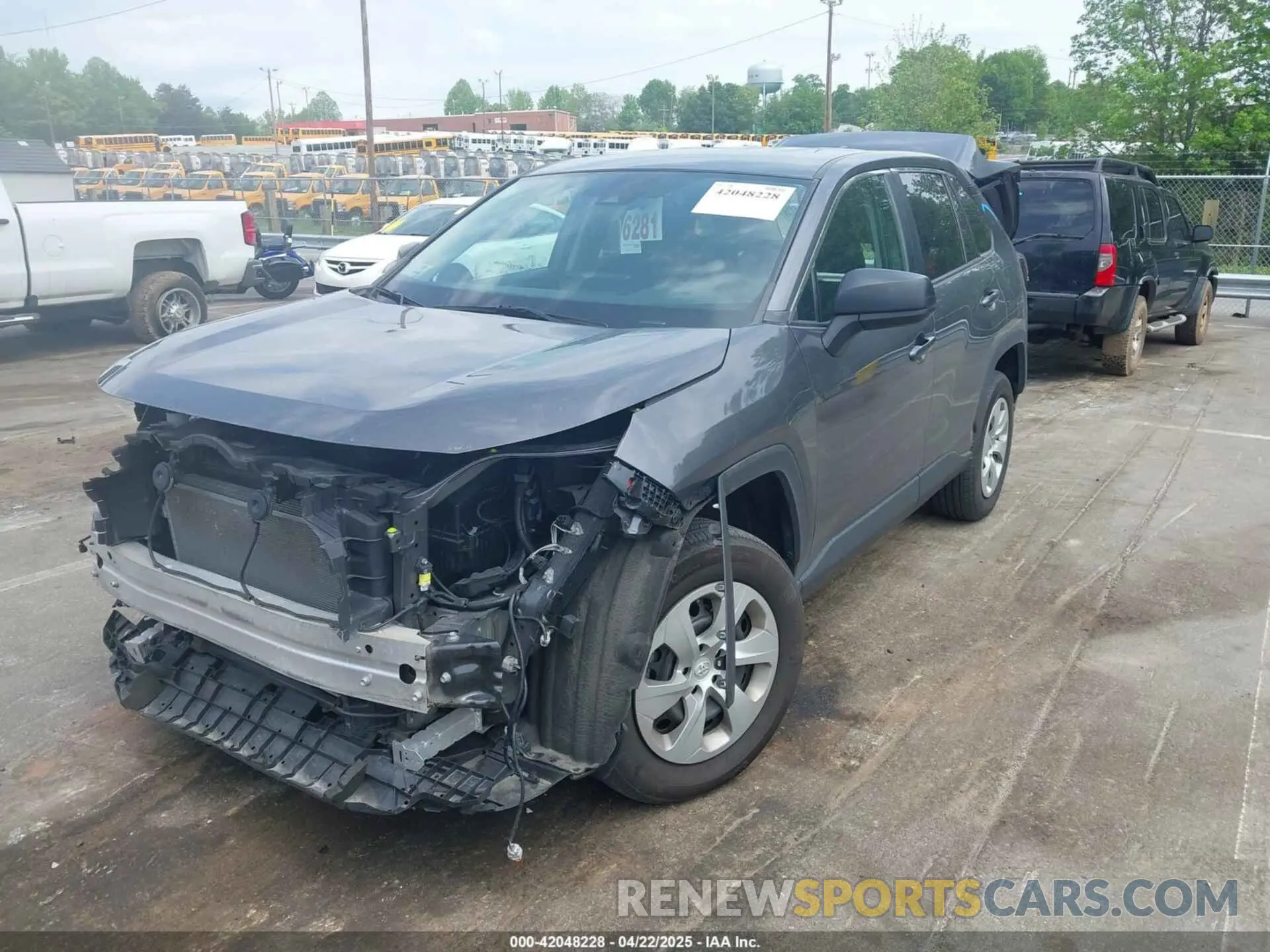 2 Фотография поврежденного автомобиля 2T3F1RFV4NW267448 TOYOTA RAV4 2022