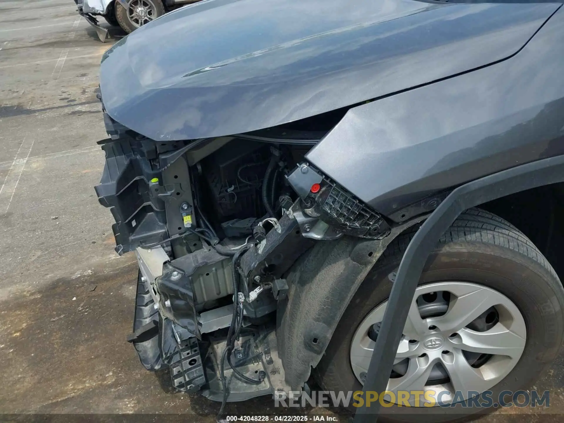 6 Фотография поврежденного автомобиля 2T3F1RFV4NW267448 TOYOTA RAV4 2022