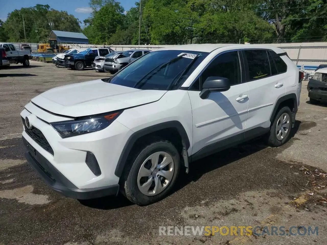 1 Photograph of a damaged car 2T3F1RFV4NW317166 TOYOTA RAV4 2022