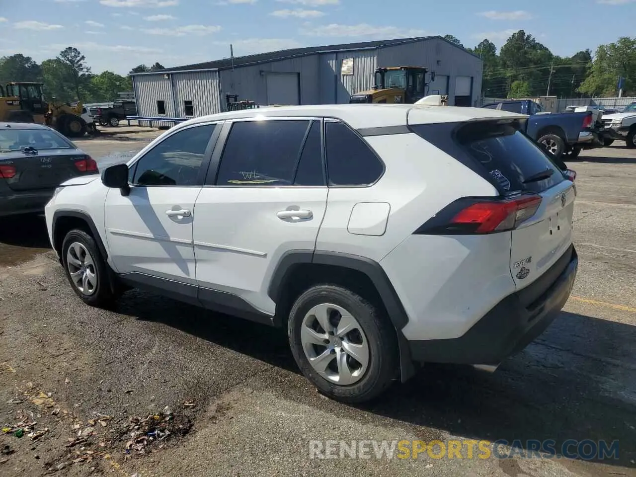 2 Photograph of a damaged car 2T3F1RFV4NW317166 TOYOTA RAV4 2022