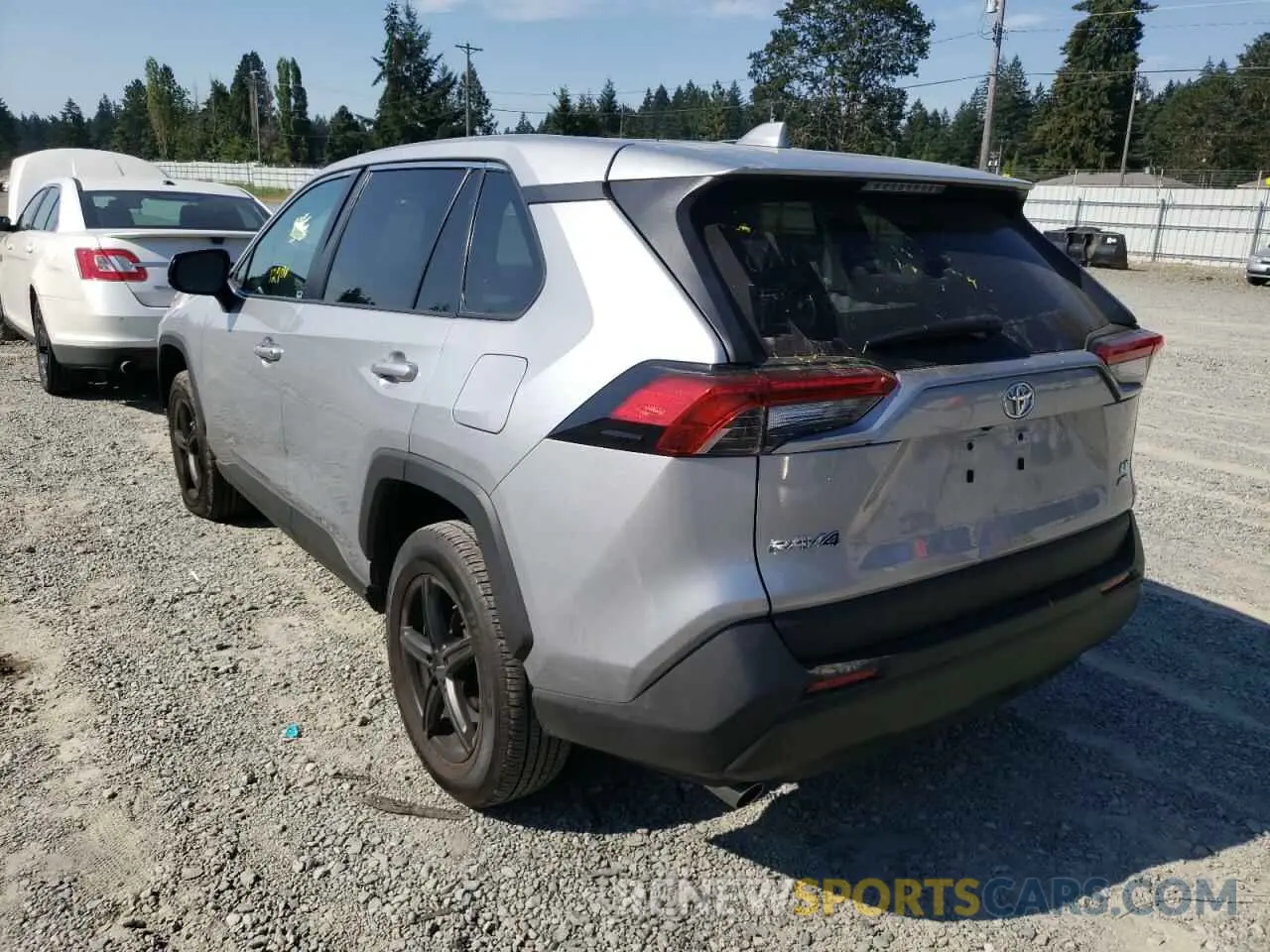 3 Photograph of a damaged car 2T3F1RFV5NC266567 TOYOTA RAV4 2022