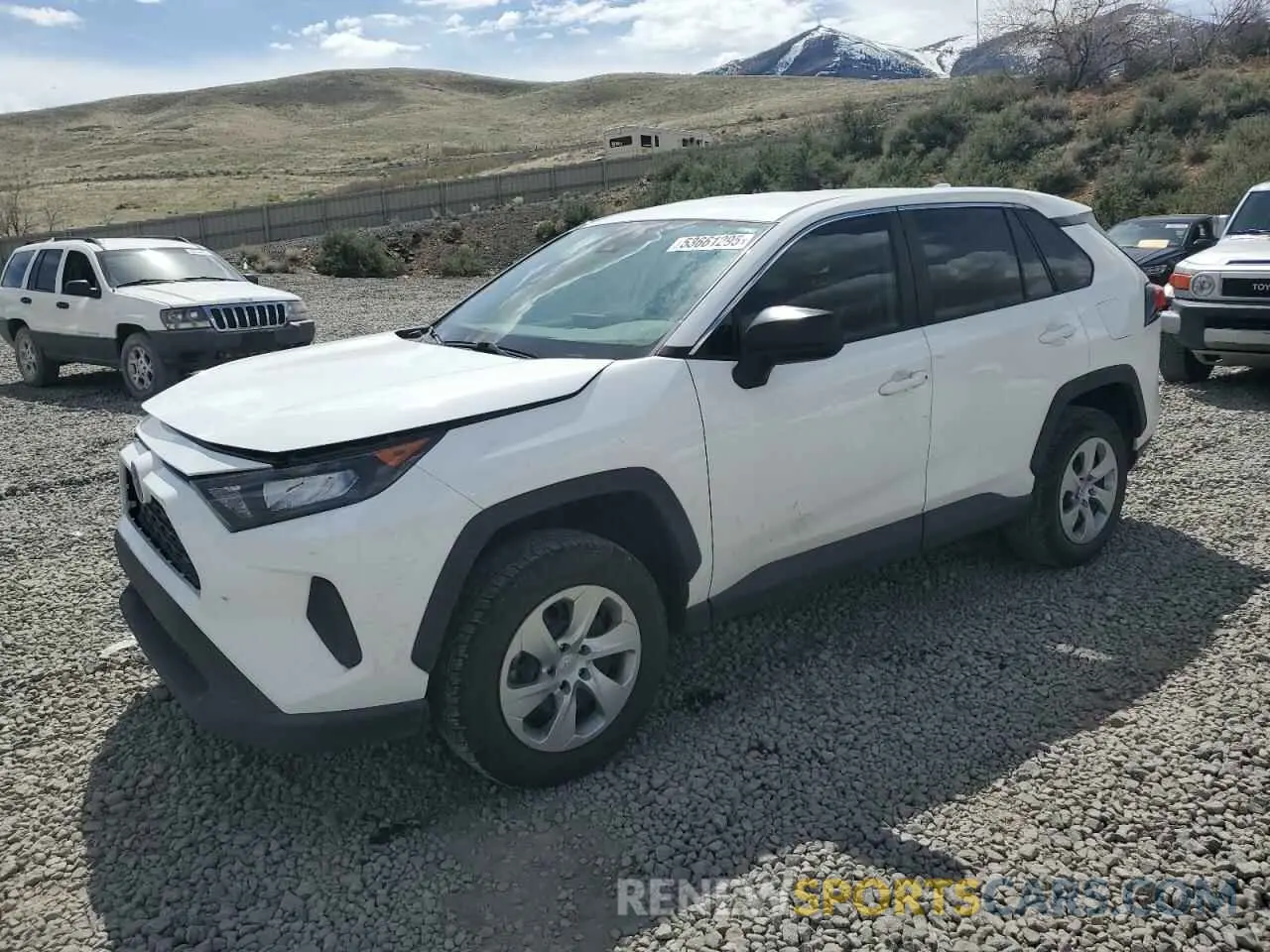 1 Photograph of a damaged car 2T3F1RFV5NC284311 TOYOTA RAV4 2022