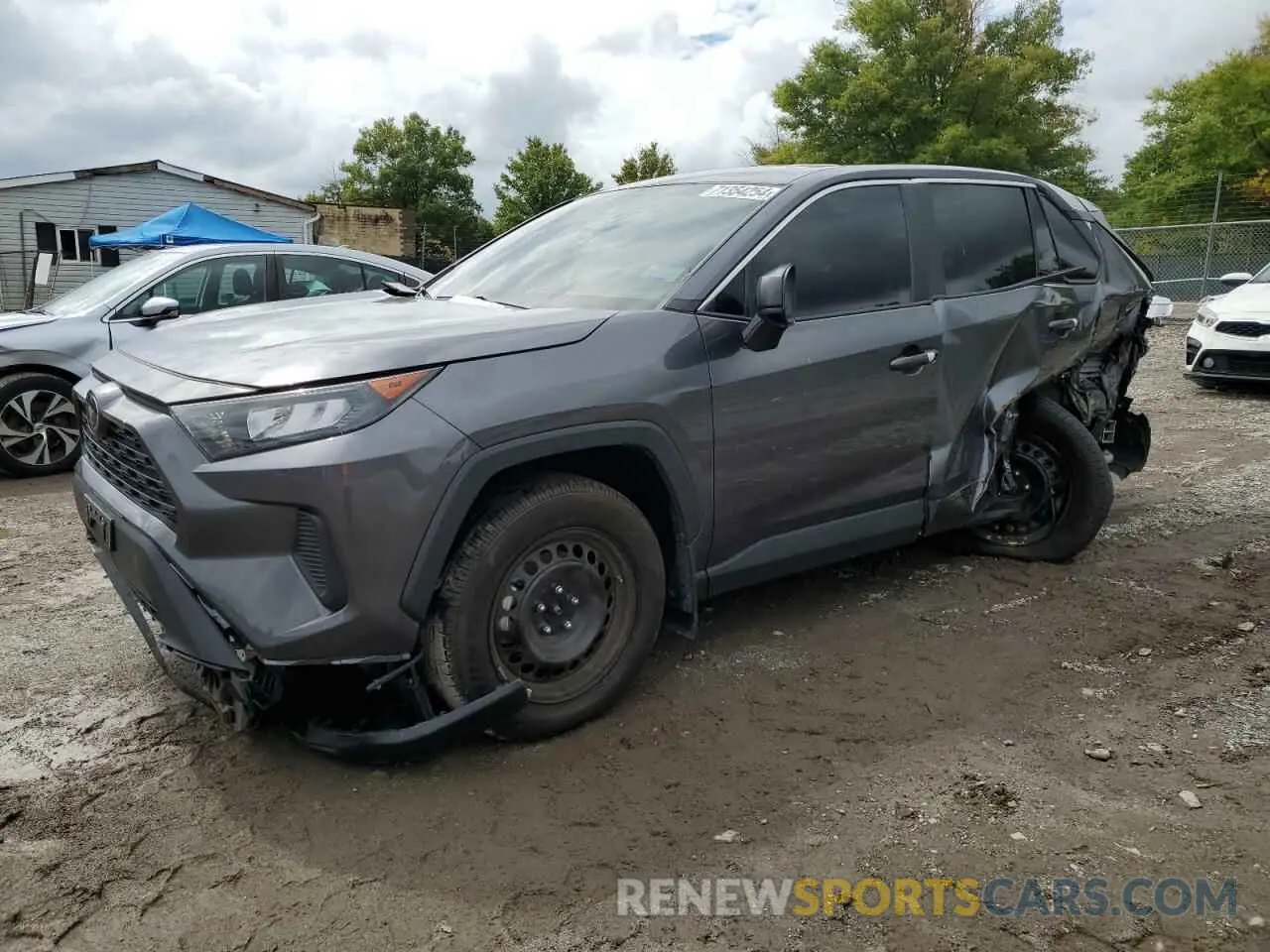 1 Photograph of a damaged car 2T3F1RFV5NC313242 TOYOTA RAV4 2022