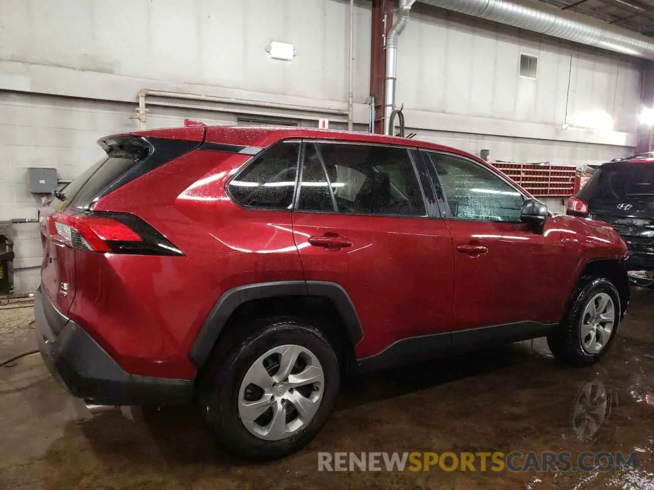 3 Фотография поврежденного автомобиля 2T3F1RFV7NW277925 TOYOTA RAV4 2022