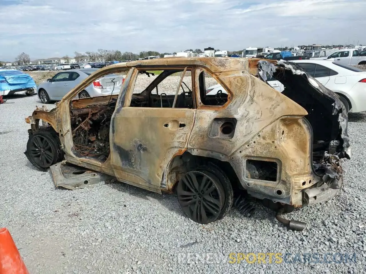 2 Photograph of a damaged car 2T3F1RFV8NC278826 TOYOTA RAV4 2022