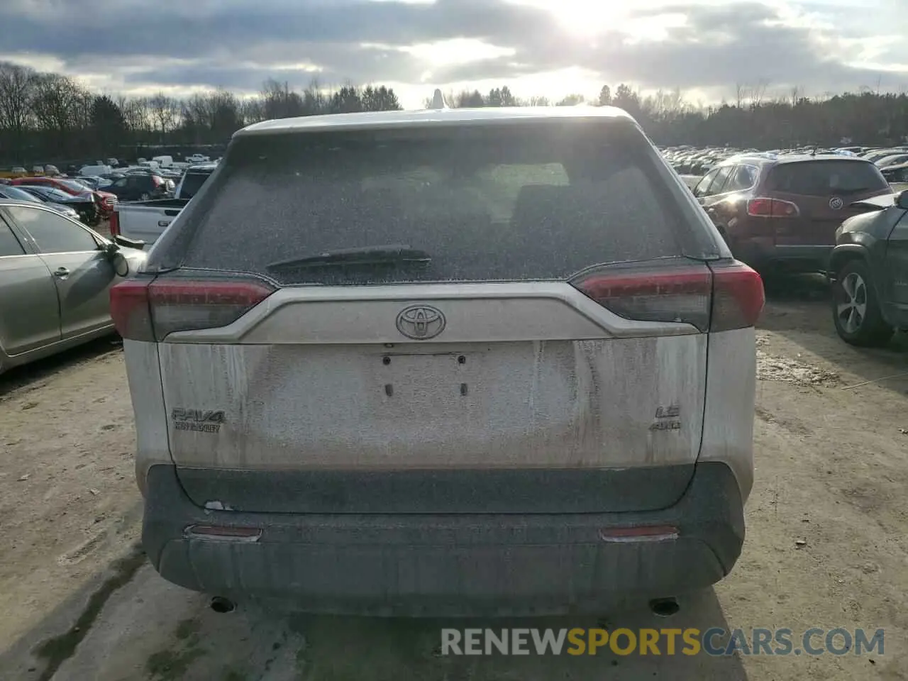 6 Фотография поврежденного автомобиля 2T3F1RFV8NC299689 TOYOTA RAV4 2022
