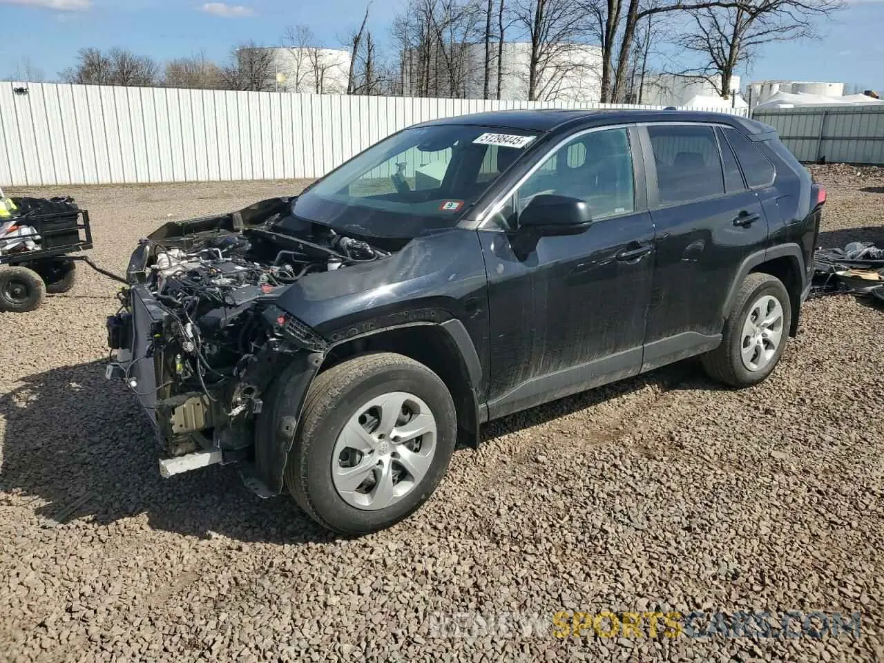 1 Photograph of a damaged car 2T3F1RFV9NW251178 TOYOTA RAV4 2022