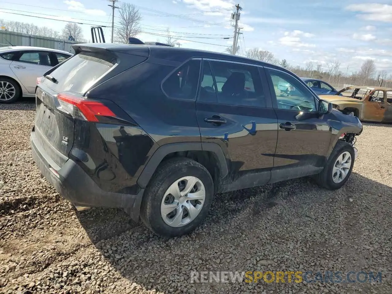 3 Photograph of a damaged car 2T3F1RFV9NW251178 TOYOTA RAV4 2022