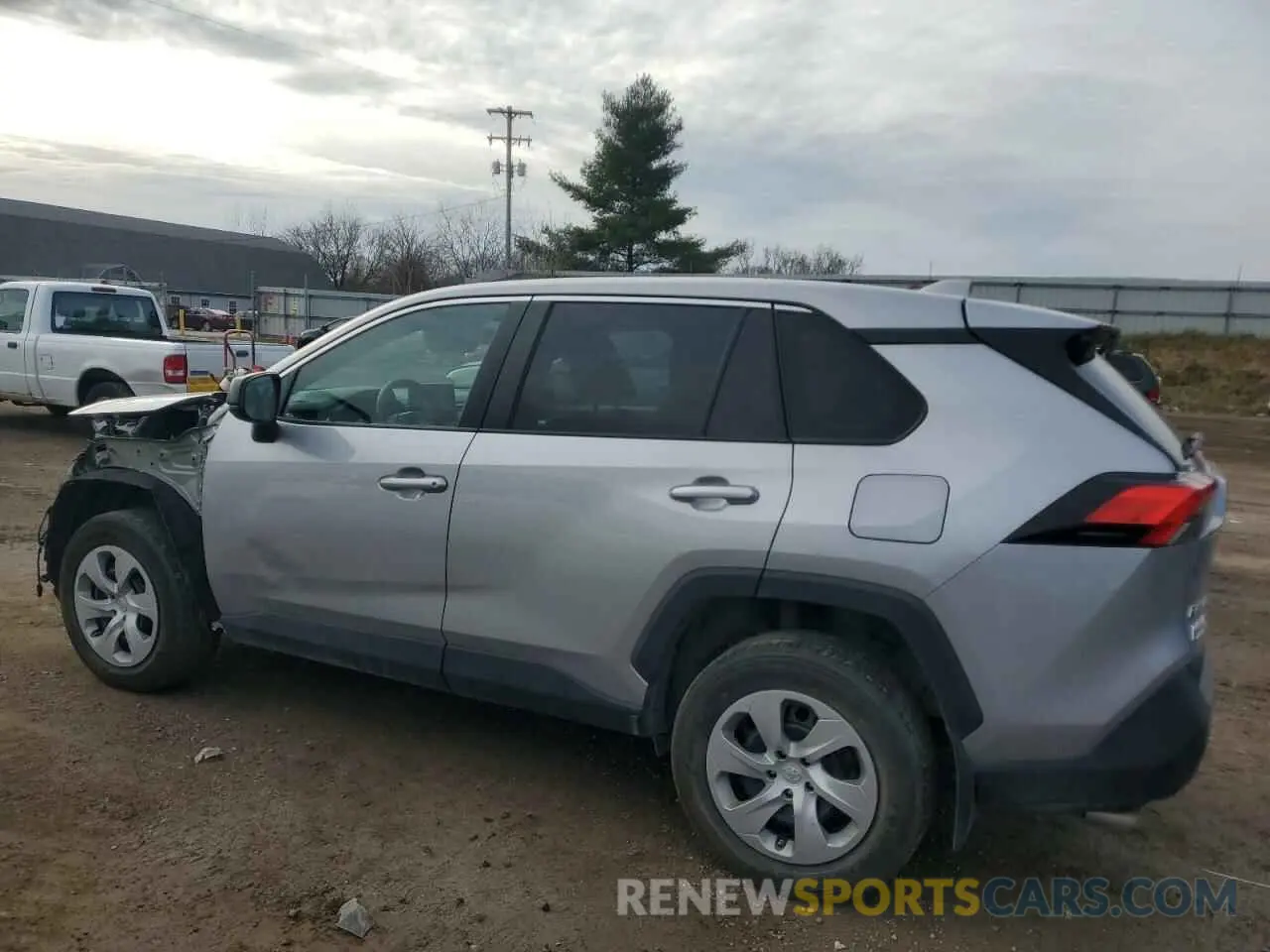 2 Фотография поврежденного автомобиля 2T3F1RFVXNW287896 TOYOTA RAV4 2022