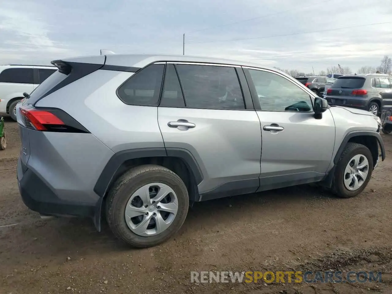 3 Фотография поврежденного автомобиля 2T3F1RFVXNW287896 TOYOTA RAV4 2022