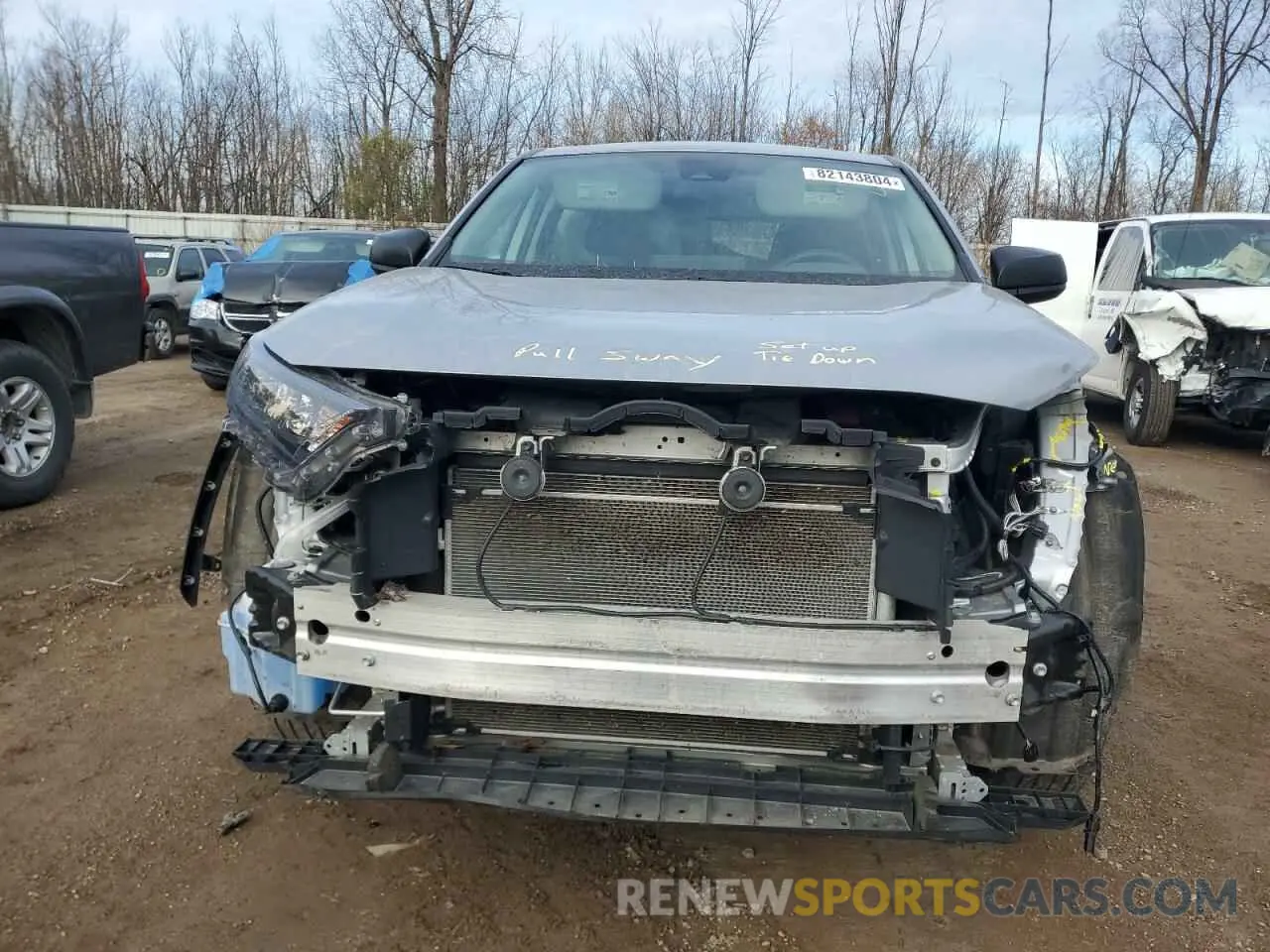 5 Фотография поврежденного автомобиля 2T3F1RFVXNW287896 TOYOTA RAV4 2022