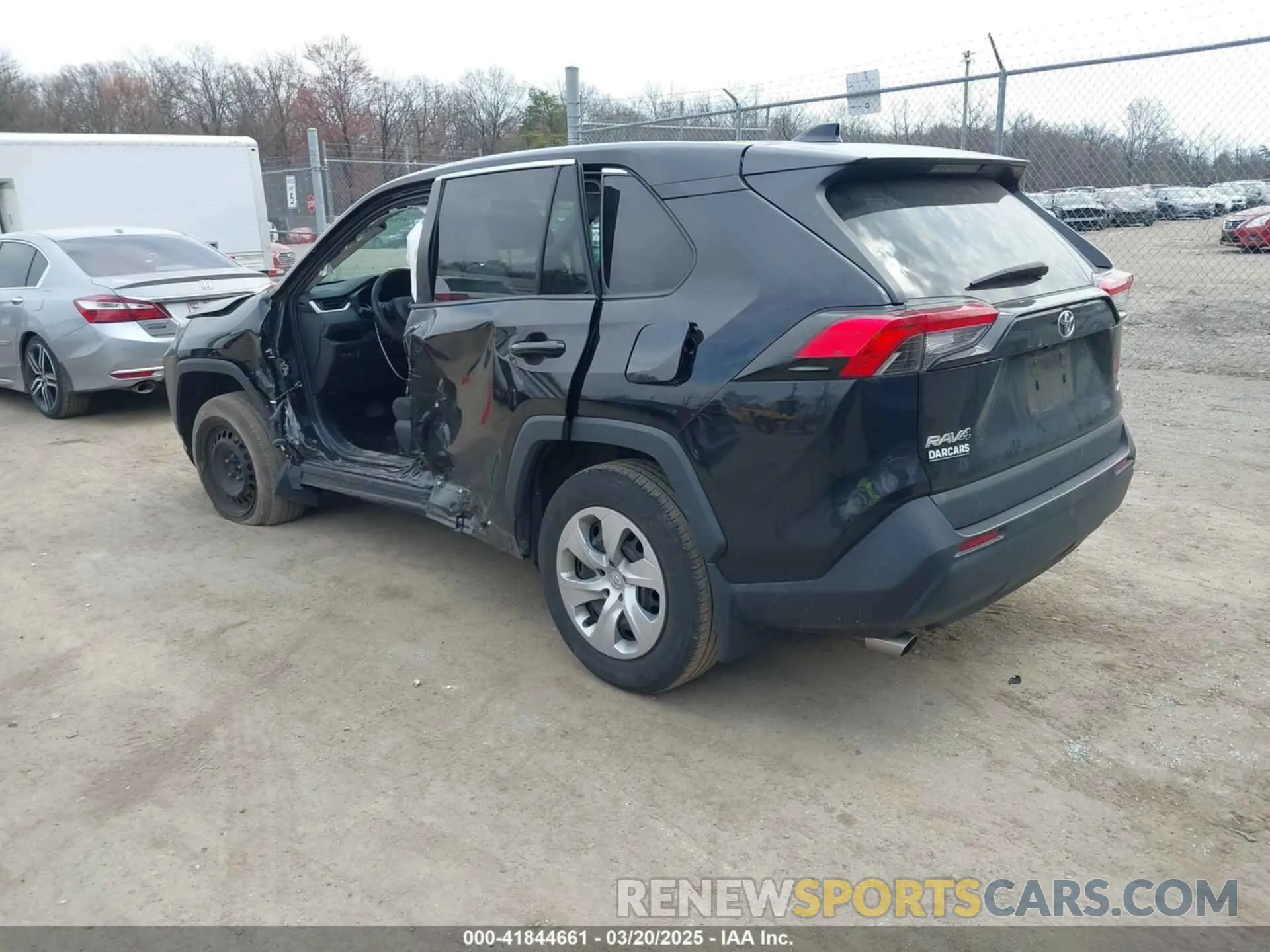 3 Фотография поврежденного автомобиля 2T3F1RFVXNW294573 TOYOTA RAV4 2022