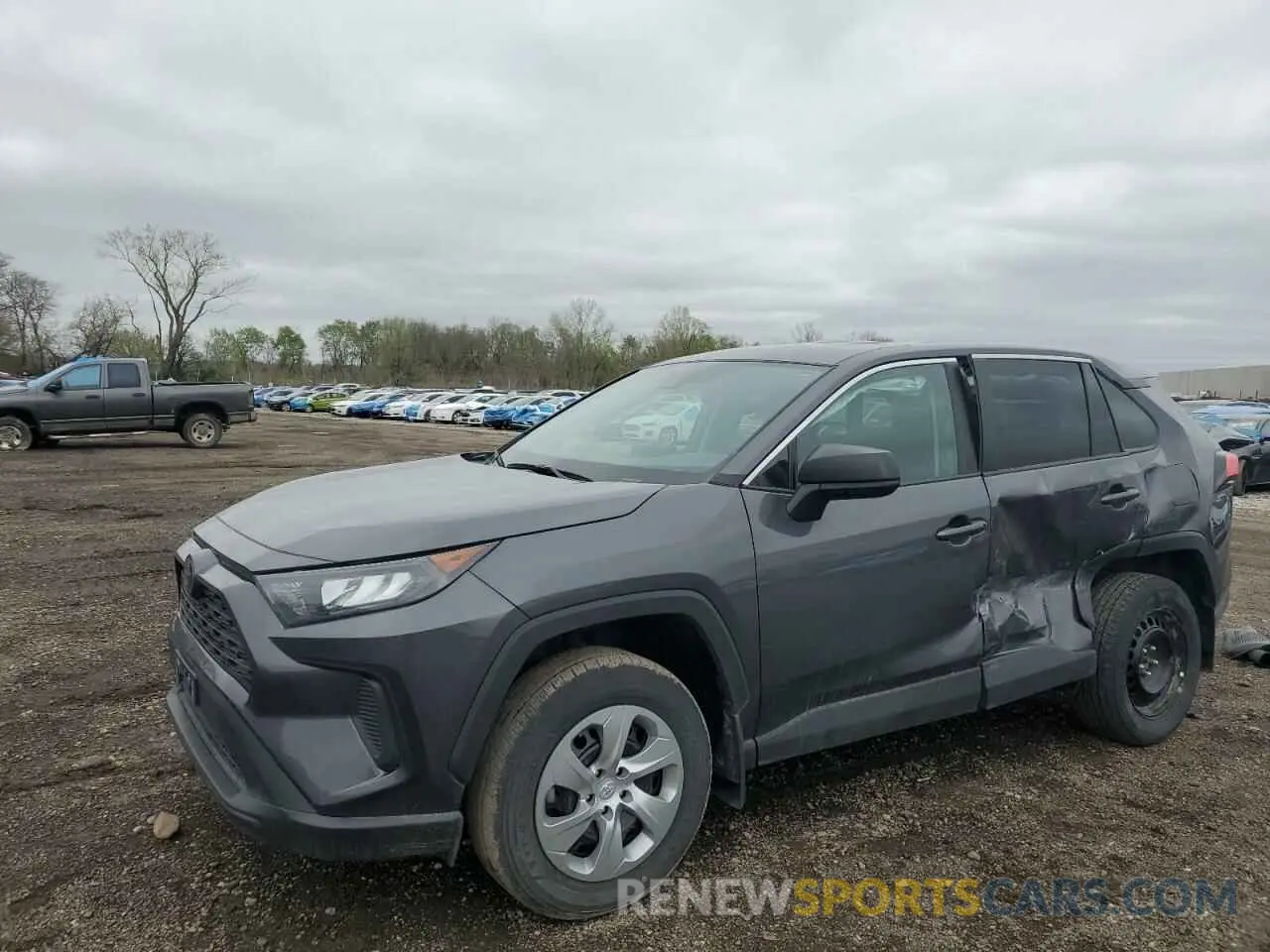1 Photograph of a damaged car 2T3F1RFVXNW305409 TOYOTA RAV4 2022