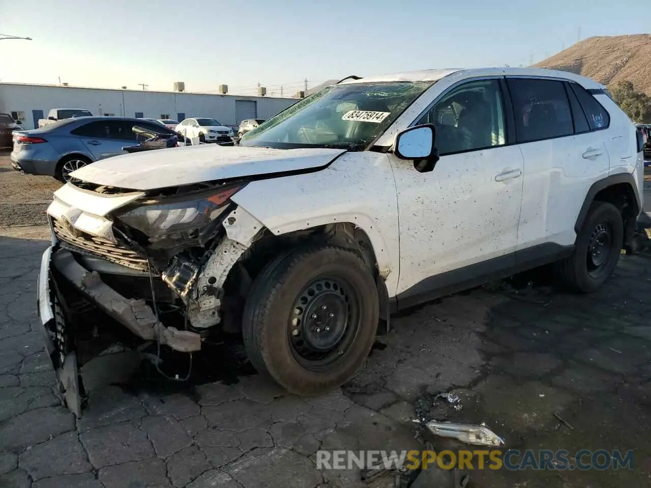 1 Photograph of a damaged car 2T3G1RFV1NC273598 TOYOTA RAV4 2022
