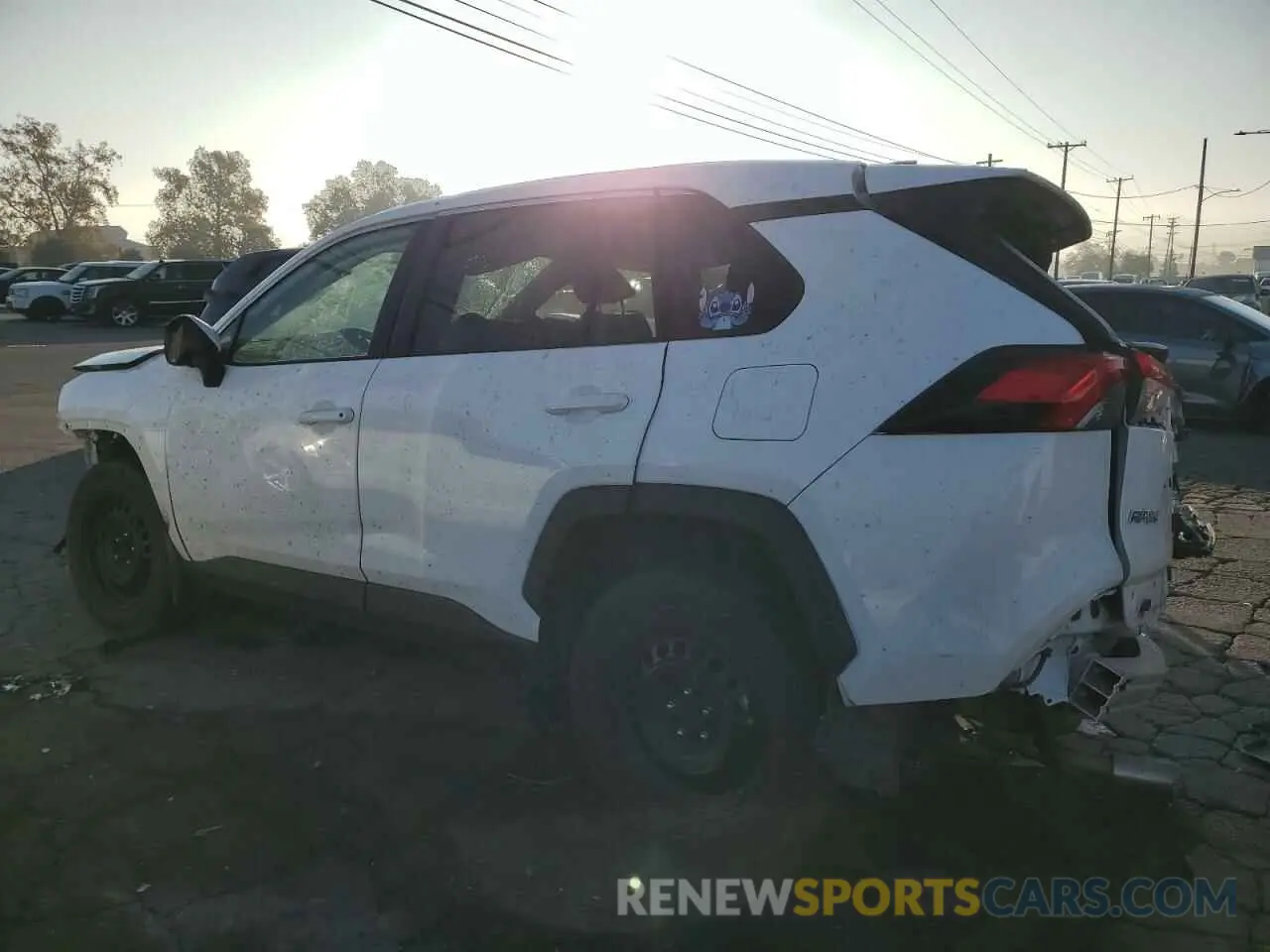 2 Photograph of a damaged car 2T3G1RFV1NC273598 TOYOTA RAV4 2022