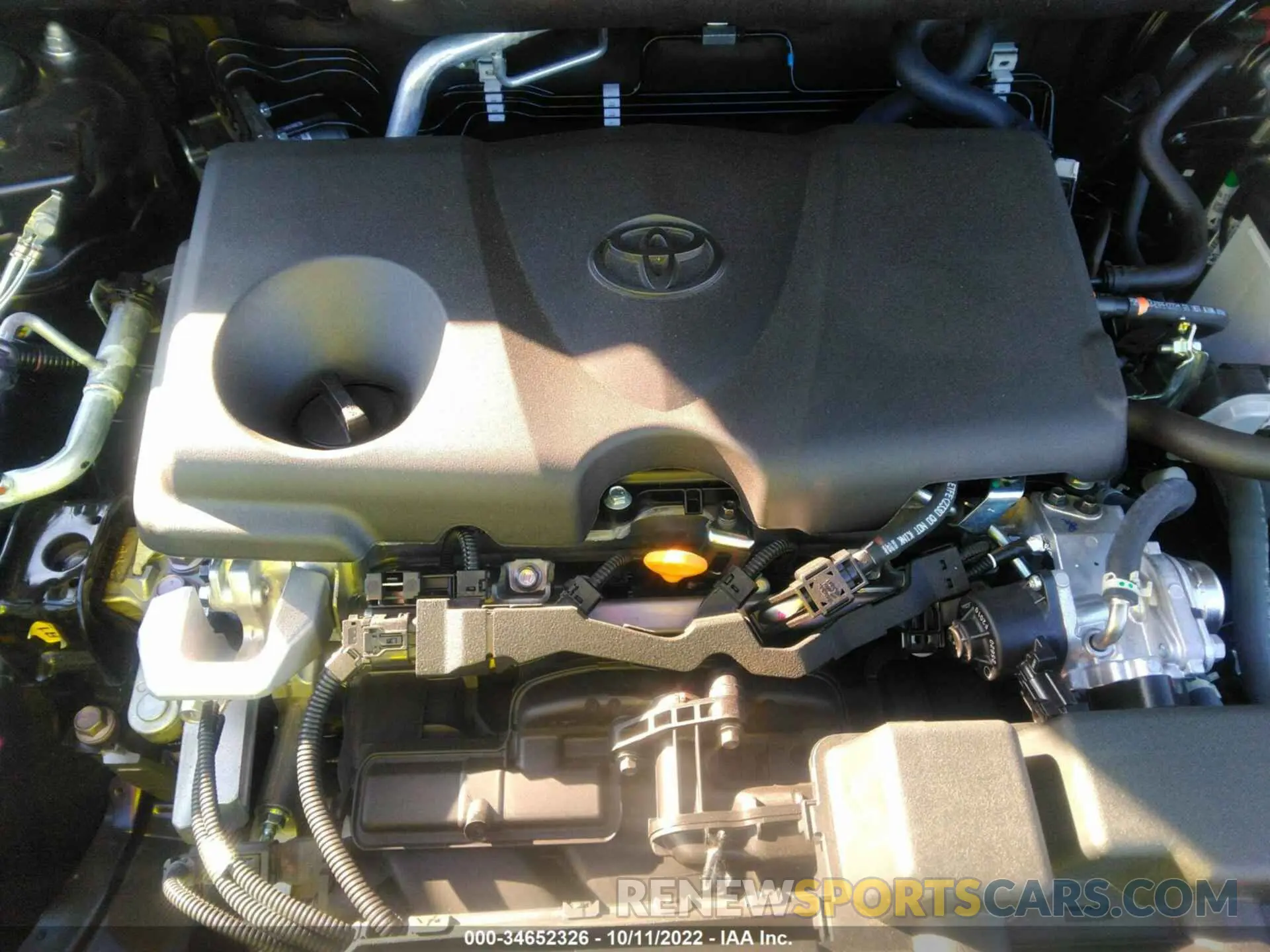 10 Фотография поврежденного автомобиля 2T3G1RFV1NC284505 TOYOTA RAV4 2022