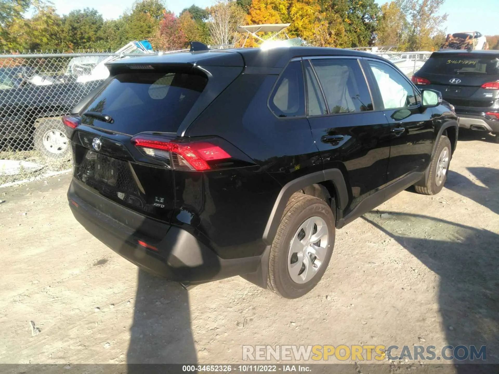 4 Фотография поврежденного автомобиля 2T3G1RFV1NC284505 TOYOTA RAV4 2022