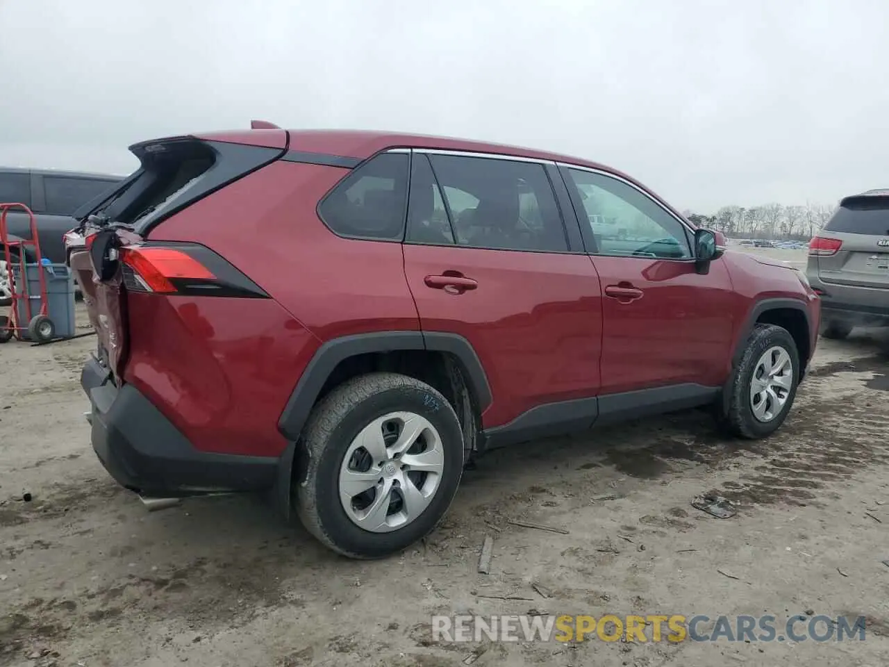 3 Фотография поврежденного автомобиля 2T3G1RFV1NW253060 TOYOTA RAV4 2022
